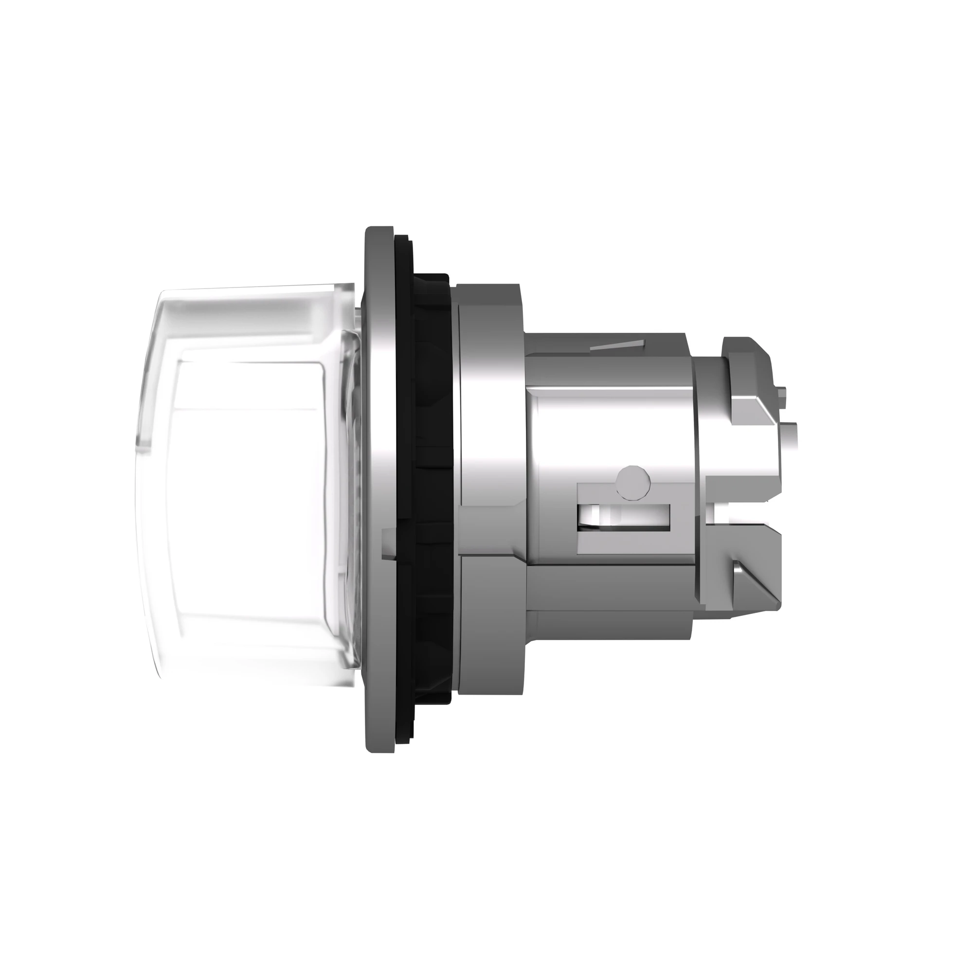 Schneider Electric ZB4FK1313 Illuminated selector switch, front element, Harmony XB4F, metal, 30mm, white, for universal LED, 3 positions, latching (img_005)