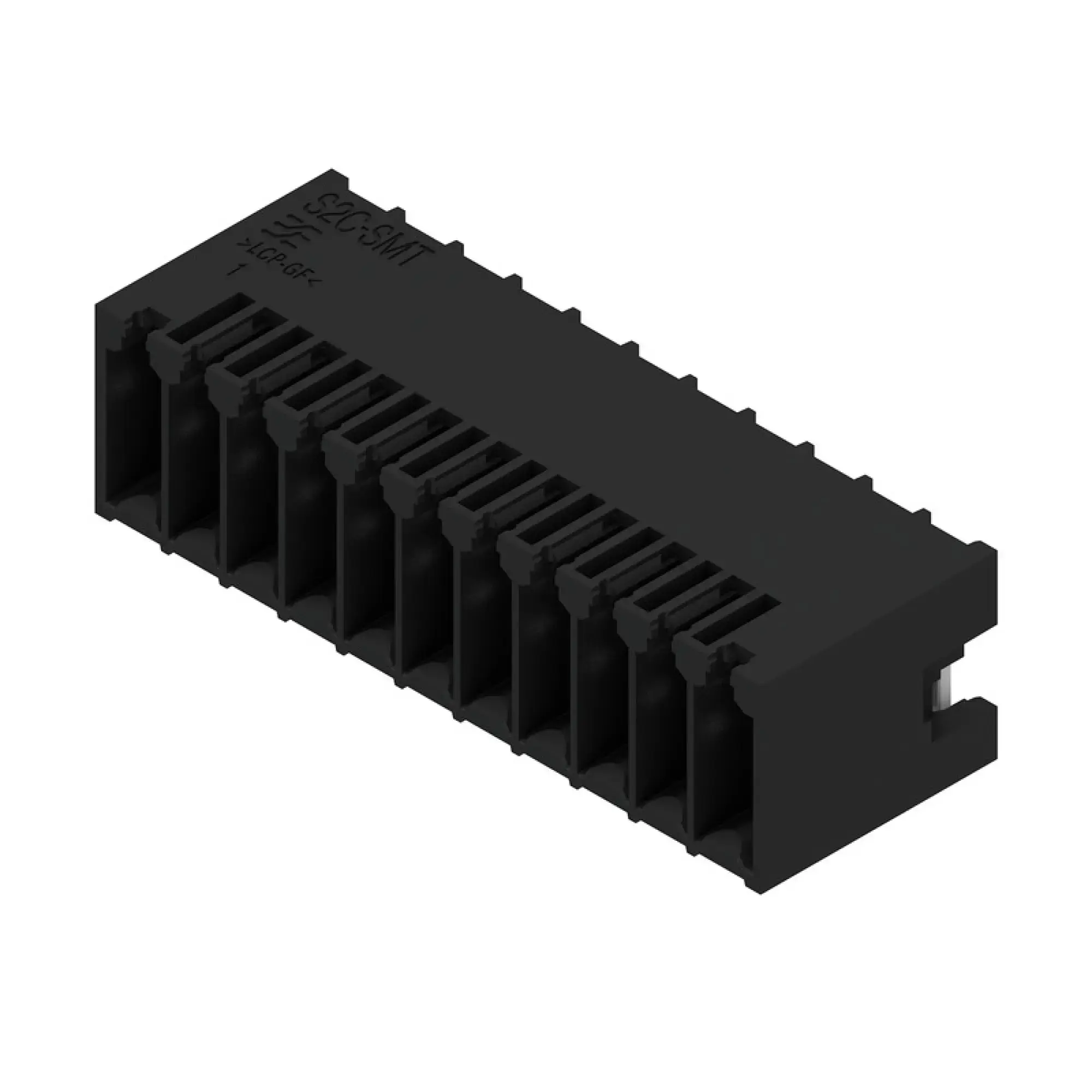 Weidmüller 1289740000 PCB connector (board connection), 160 V, 13.4 A, Pitch in mm: 3.50, Number of poles: 22, THT/THR solder connection, Box (img_001)
