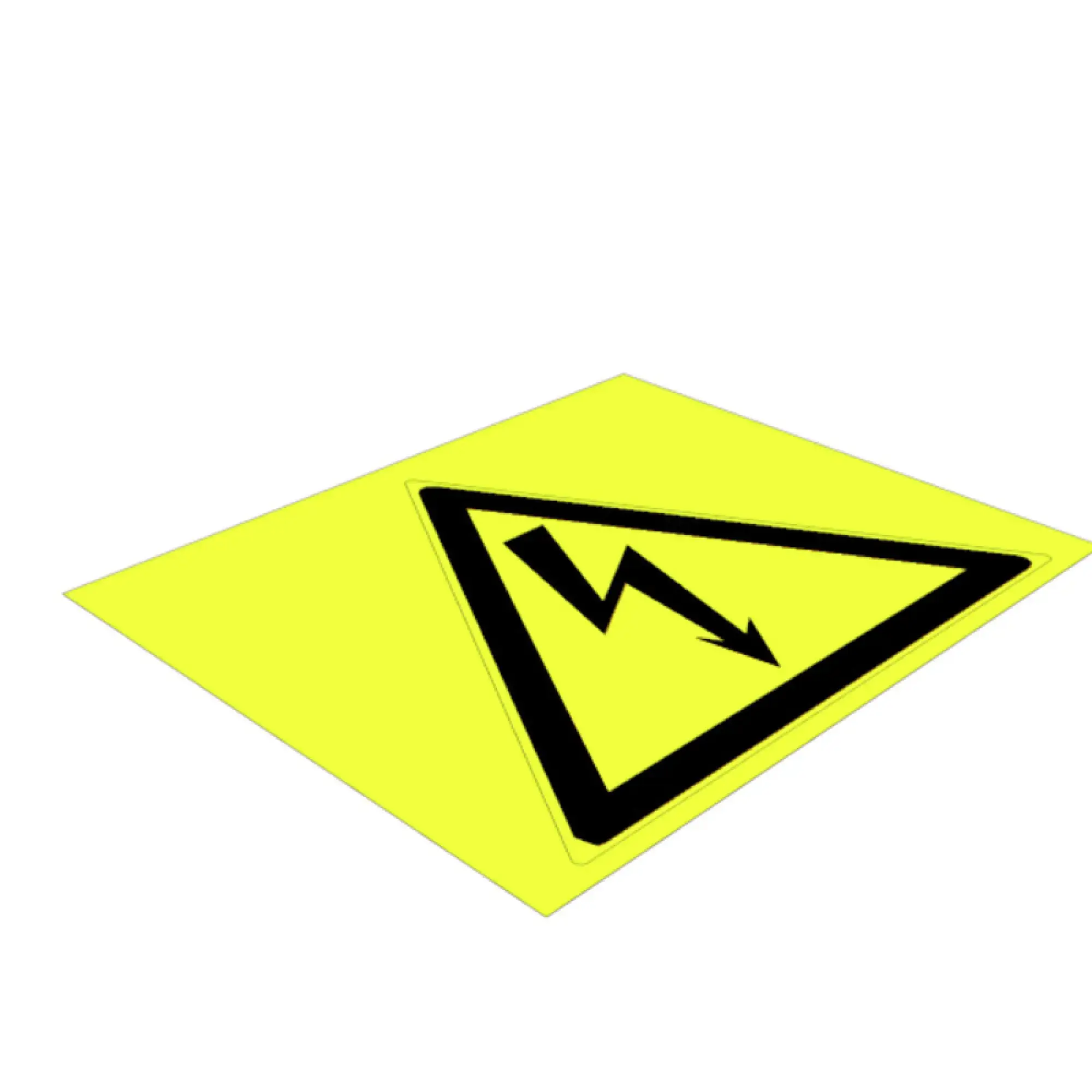 Weidmüller 1700560001 Device marking, Width: 200 mm, Printed characters: Symbols, Lightning flash in triangle, Acrylic-coated fibre webbing, yellow, Operating temperature r (img_001) Weidmüller 1700560001 Device marking, Width: 200 mm, Printed characters: Symbols, Lightning flash in triangle, Acrylic-coated fibre webbing, yellow, Operating temperature r (img_001)