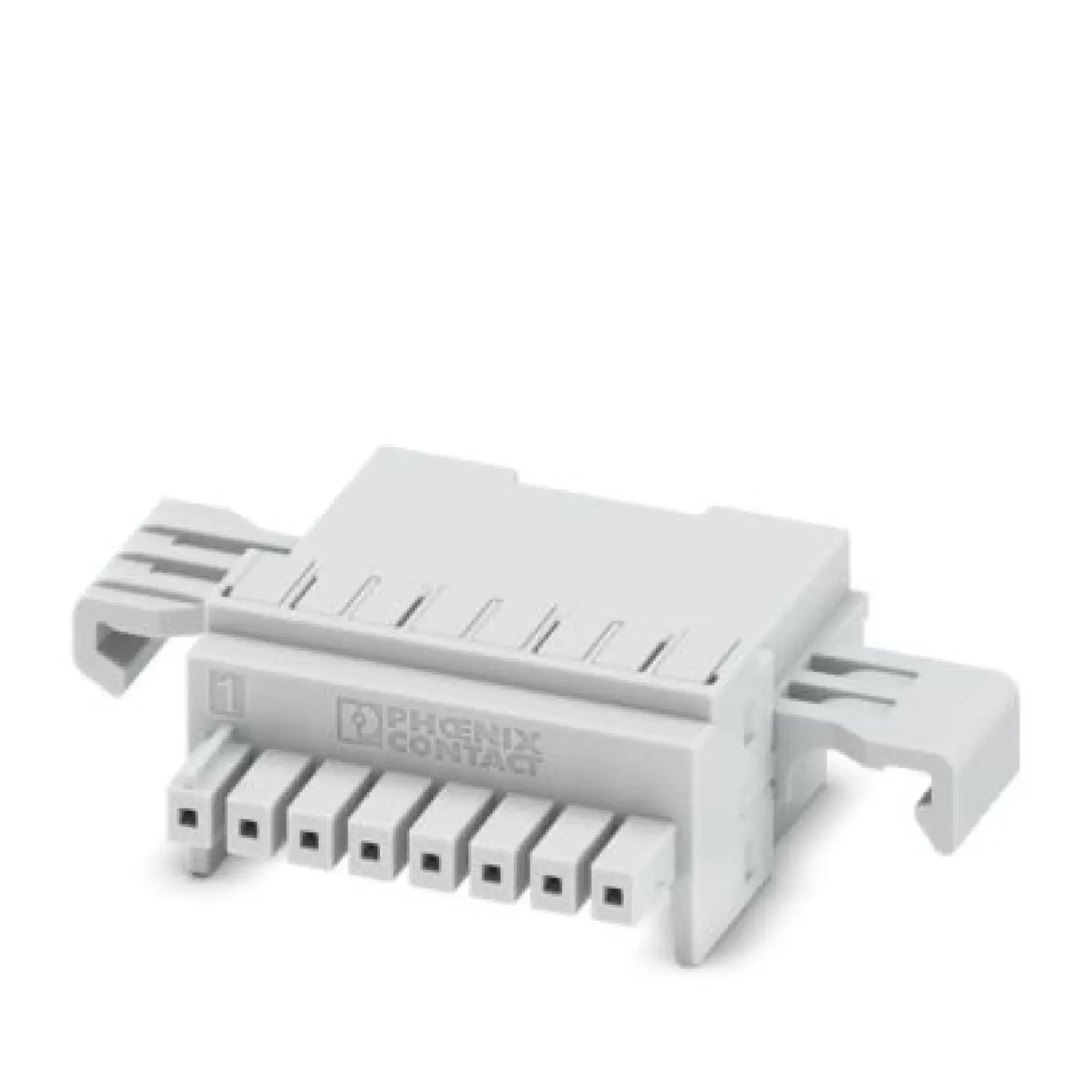 Phoenix Contact 1387014 DIN rail bus connector TBUS8-18,8-BRIDGE-7035 (img_001)