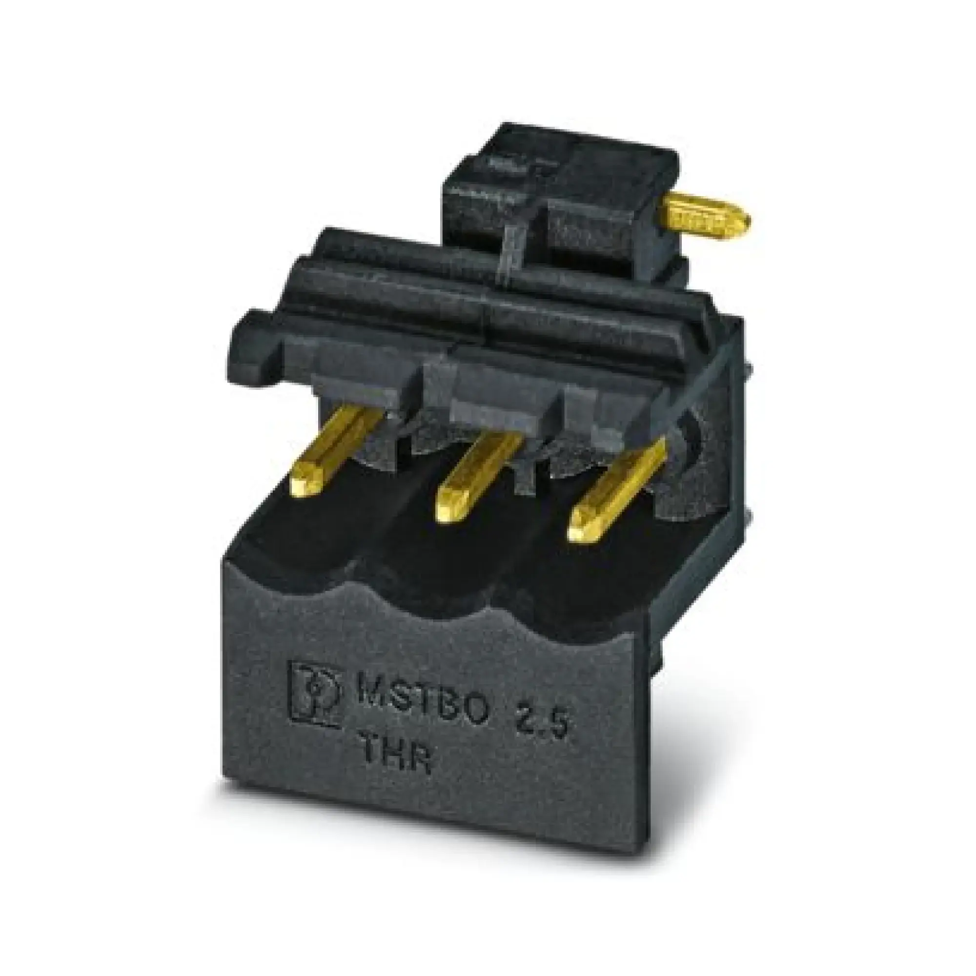 Phoenix Contact 1077612 PCB header MSTBO 2,5/ 3 G1R THRR44 BK AU (img_001) Phoenix Contact 1077612 PCB header MSTBO 2,5/ 3 G1R THRR44 BK AU (img_001)