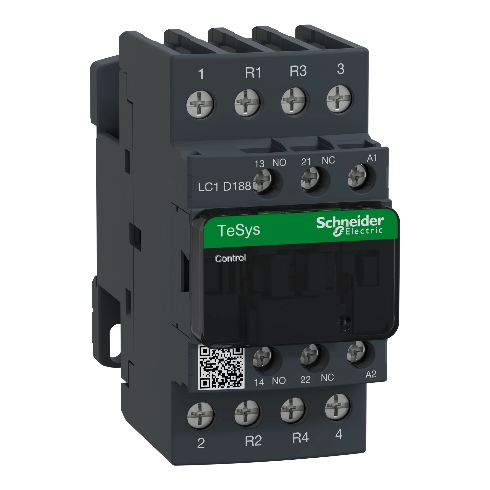 Schneider Electric LC1D188M7 Power contactor LC1D 4p, +1NO+1NC, Coil 220 V AC (img_001)