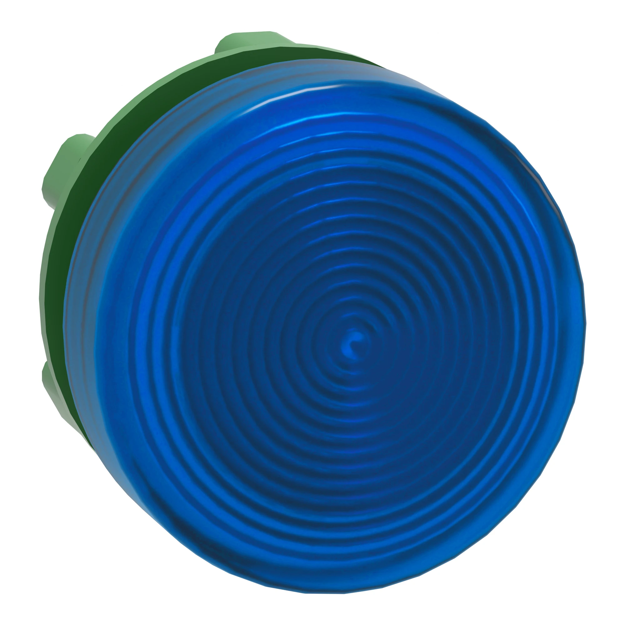Schneider Electric ZB5AV063S Signal indicator, front element, Harmony XB5, plastic, 22mm, blue, for universal LEDs, grooved dome (img_001) Schneider Electric ZB5AV063S Signal indicator, front element, Harmony XB5, plastic, 22mm, blue, for universal LEDs, grooved dome (img_001)