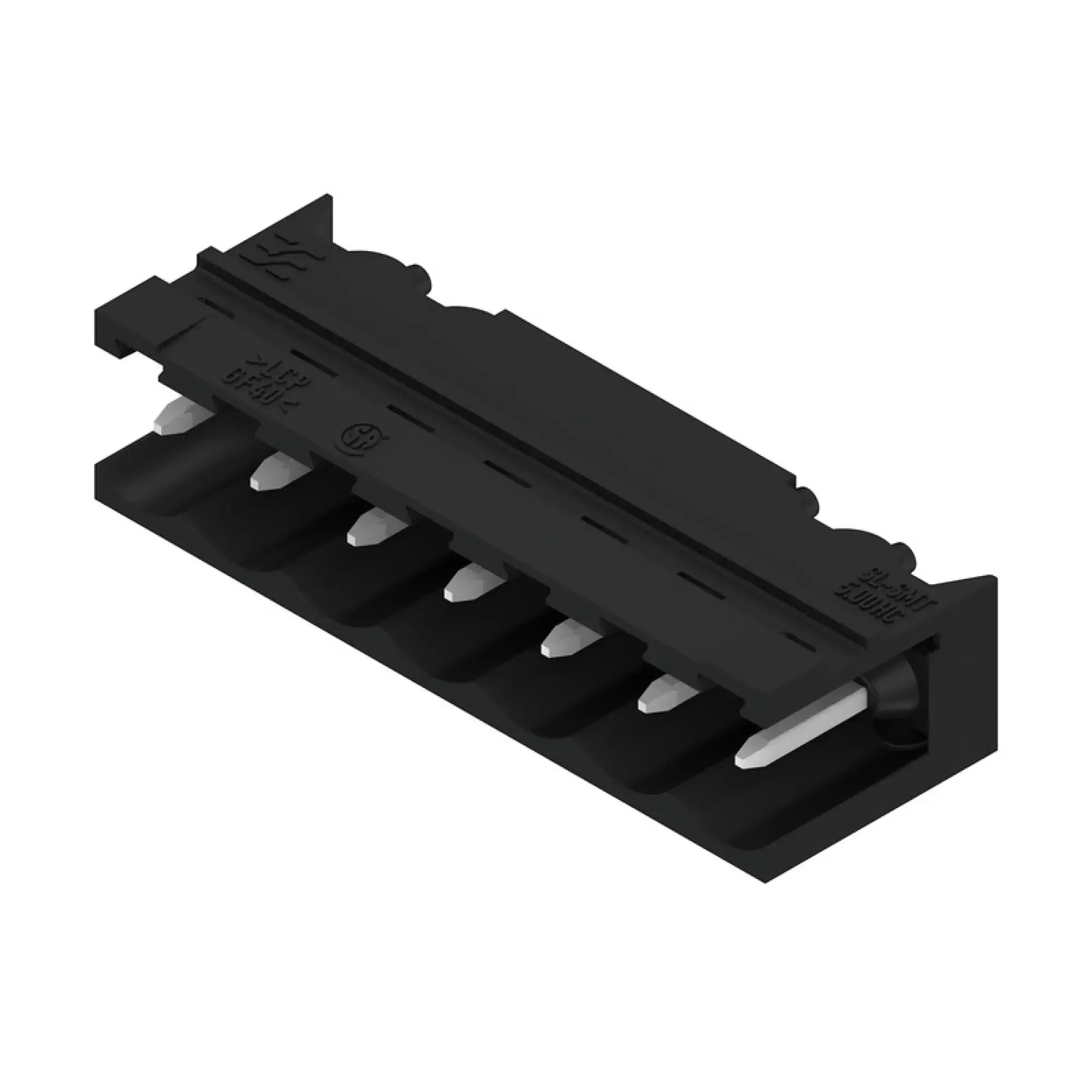 Weidmüller 1797670000 PCB connector (board connection), 320 V, 27.5 A, Pitch in mm: 5.00, Number of poles: 7, THT/THR solder connection, Tape (img_001) Weidmüller 1797670000 PCB connector (board connection), 320 V, 27.5 A, Pitch in mm: 5.00, Number of poles: 7, THT/THR solder connection, Tape (img_001)