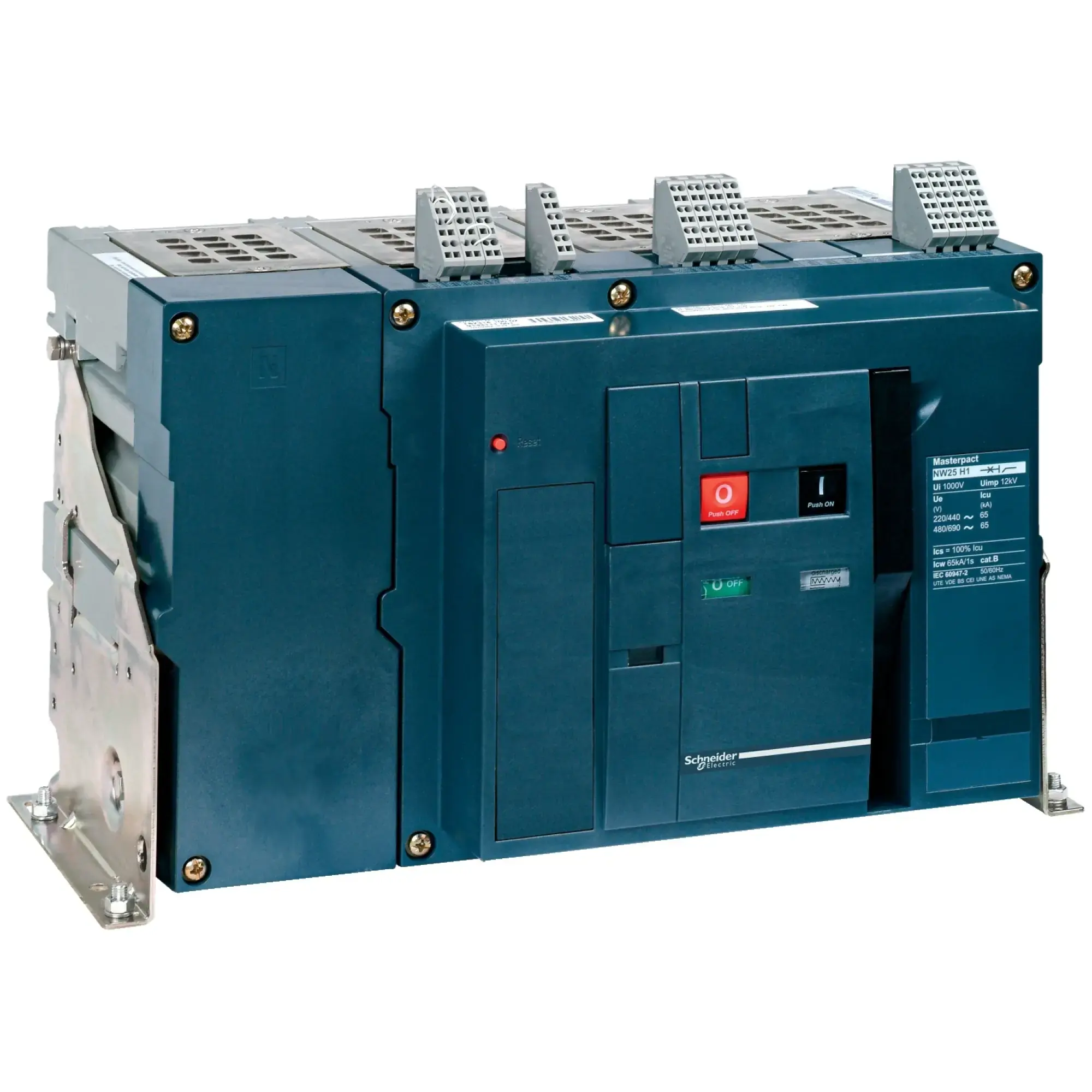 Schneider Electric 48027 MasterPact NW 1000A HF Icm=187kA/690V 4P Disconnector Fixed Mount (img_002)