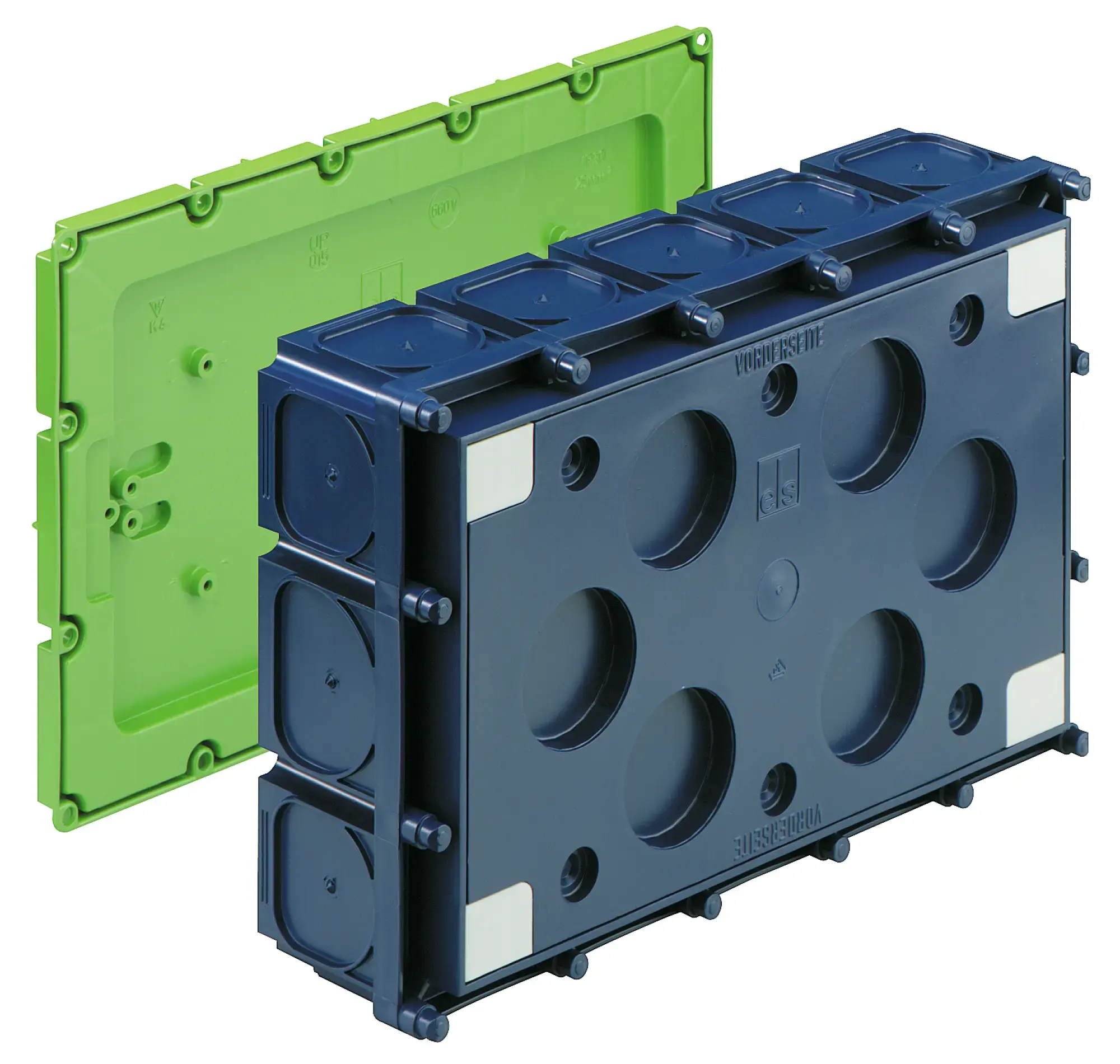 Spelsberg 98000401 Mounting box, other, Type of protection IP30, Suitable for concrete construction, Rated insulation voltage 400V AC, Halogen free (img_001) Spelsberg 98000401 Mounting box, other, Type of protection IP30, Suitable for concrete construction, Rated insulation voltage 400V AC, Halogen free (img_001)