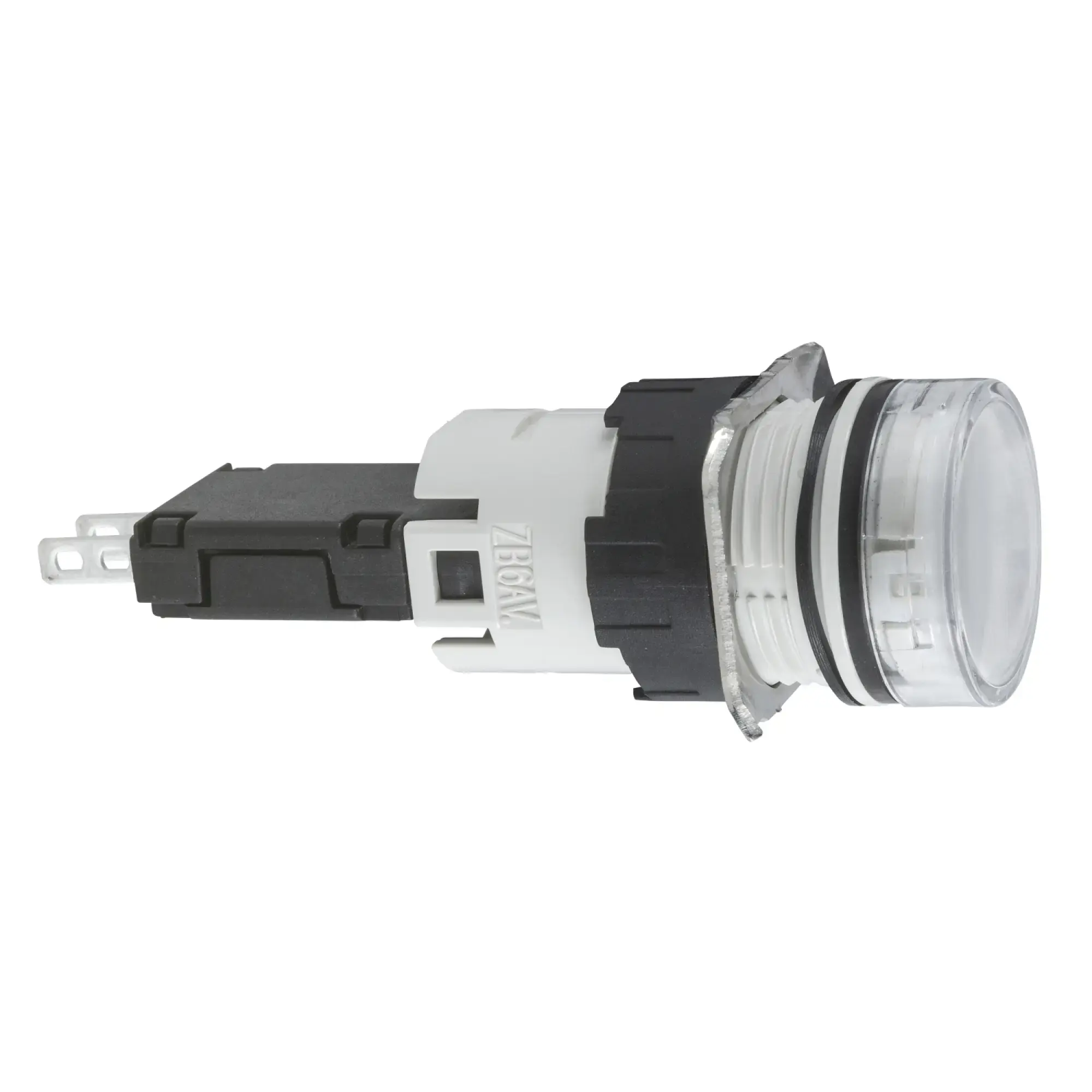 Schneider Electric XB6AV1BB Indicator light, Ø 22, round, IP 65, white, Integral LED, 24 V, plug (img_003) Schneider Electric XB6AV1BB Indicator light, Ø 22, round, IP 65, white, Integral LED, 24 V, plug (img_003)