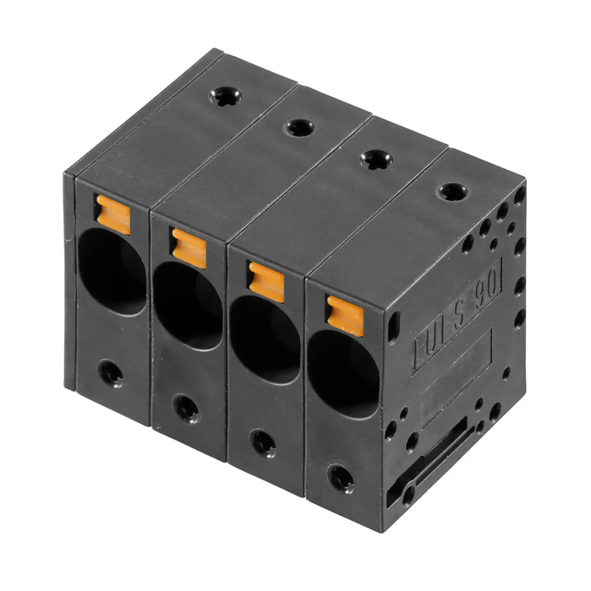 Weidmüller 2500470000 PCB terminal, 1000 V, 101 A, Pitch in mm: 10.00, 16 mm², Number of poles: 4, PUSH IN without actuator, THT solder connection, 90°, Box (img_001) Weidmüller 2500470000 PCB terminal, 1000 V, 101 A, Pitch in mm: 10.00, 16 mm², Number of poles: 4, PUSH IN without actuator, THT solder connection, 90°, Box (img_001)