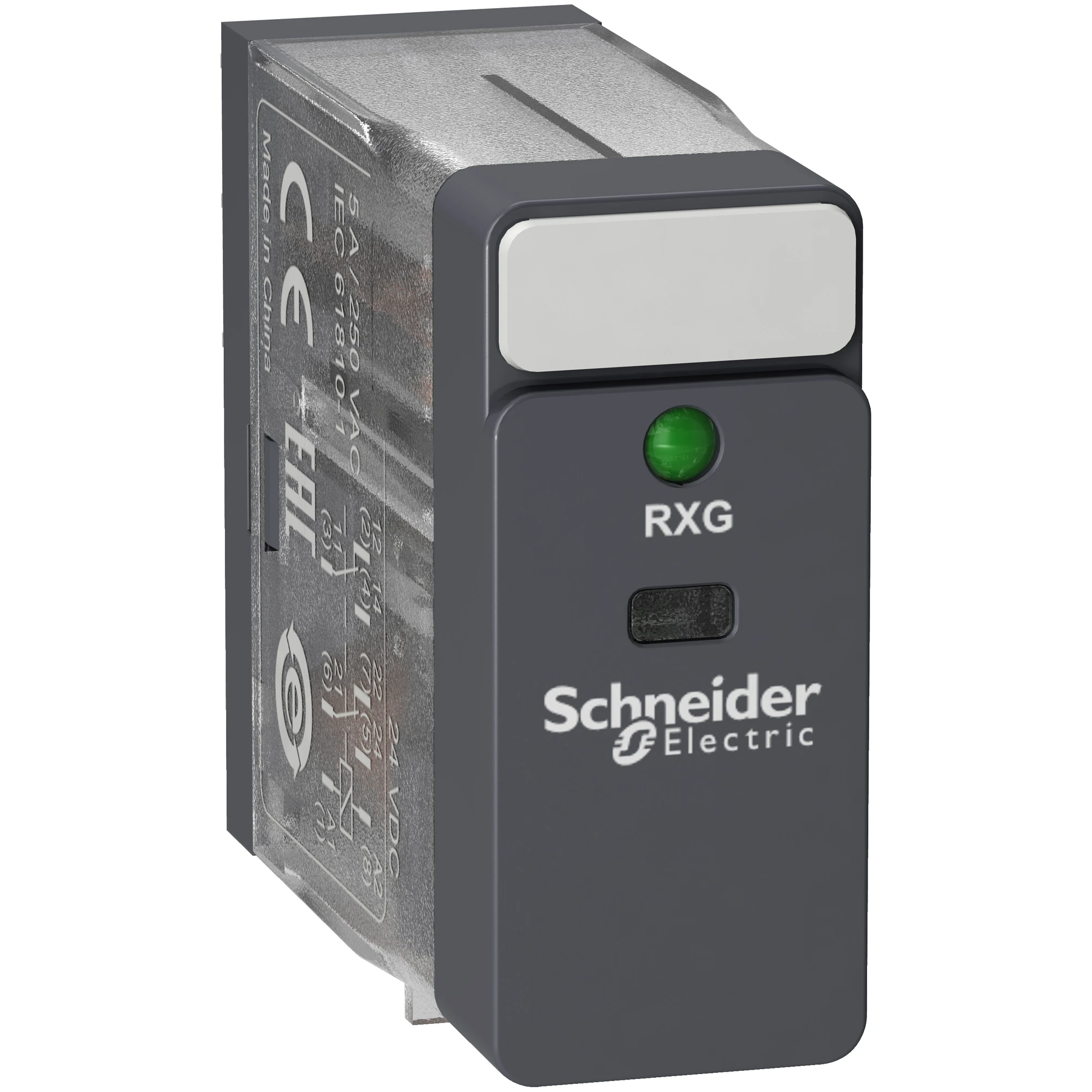 Schneider Electric RXG23BD Plug-in Interface Relay RXG, 2 C/O, 5 A, 24 VDC, with LED, without test button (img_001) Schneider Electric RXG23BD Plug-in Interface Relay RXG, 2 C/O, 5 A, 24 VDC, with LED, without test button (img_001)