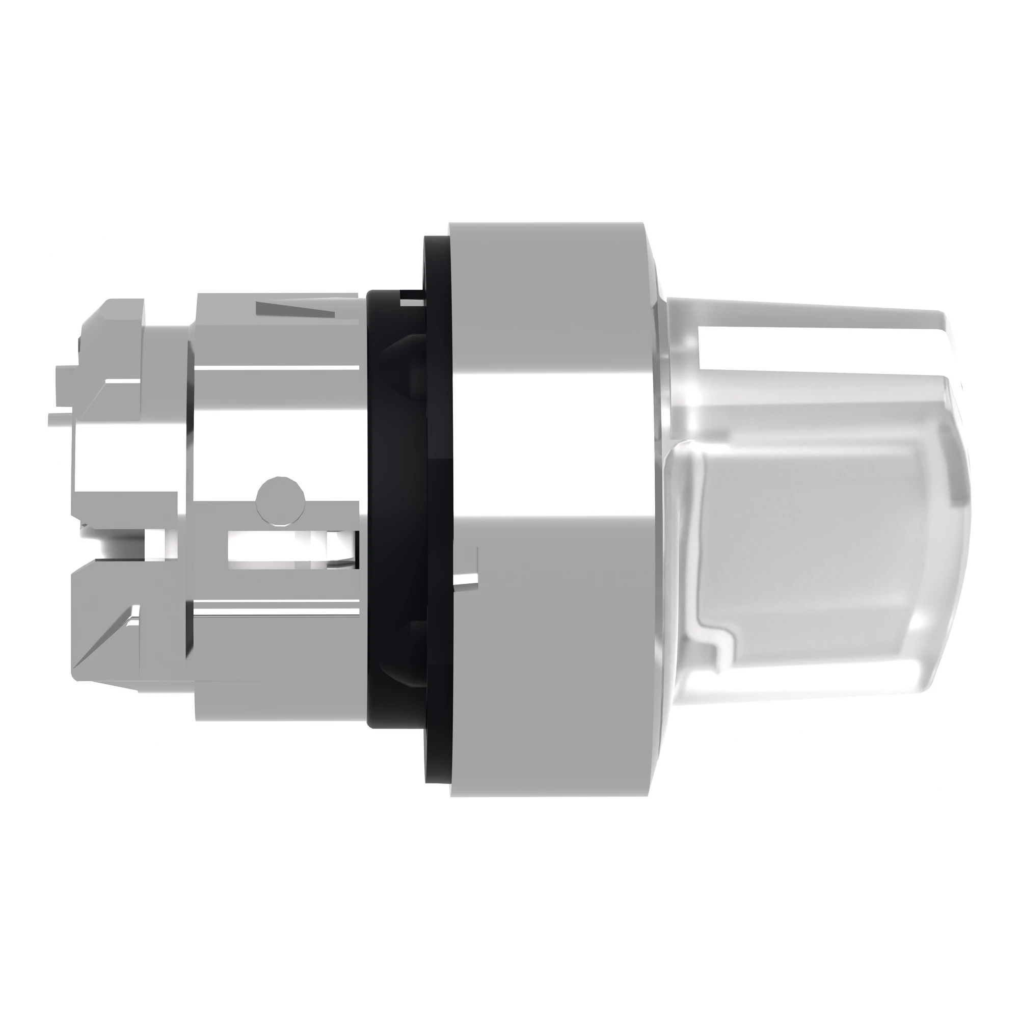 Schneider Electric ZB4BK1213 Illuminated Selector Switch, Front Element, Harmony XB4, Metal, 22mm, White, for Universal LED, 2 Positions, Latching (img_005) Schneider Electric ZB4BK1213 Illuminated Selector Switch, Front Element, Harmony XB4, Metal, 22mm, White, for Universal LED, 2 Positions, Latching (img_005)