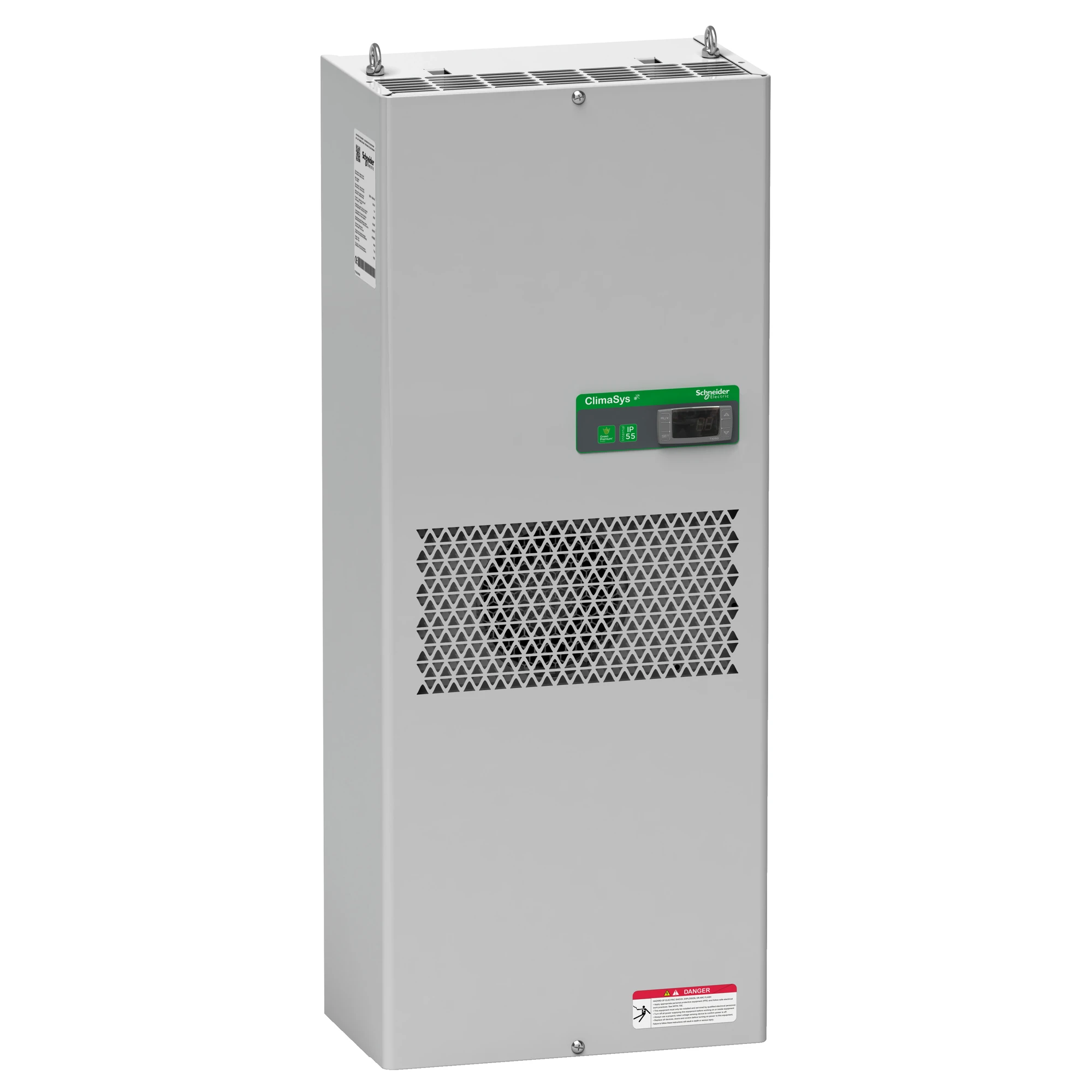 Schneider Electric NSYCUX1K62P4 ClimaSys Standard Cooling Unit Control Cabinet Side, 1600 W at 400-440V (img_001)