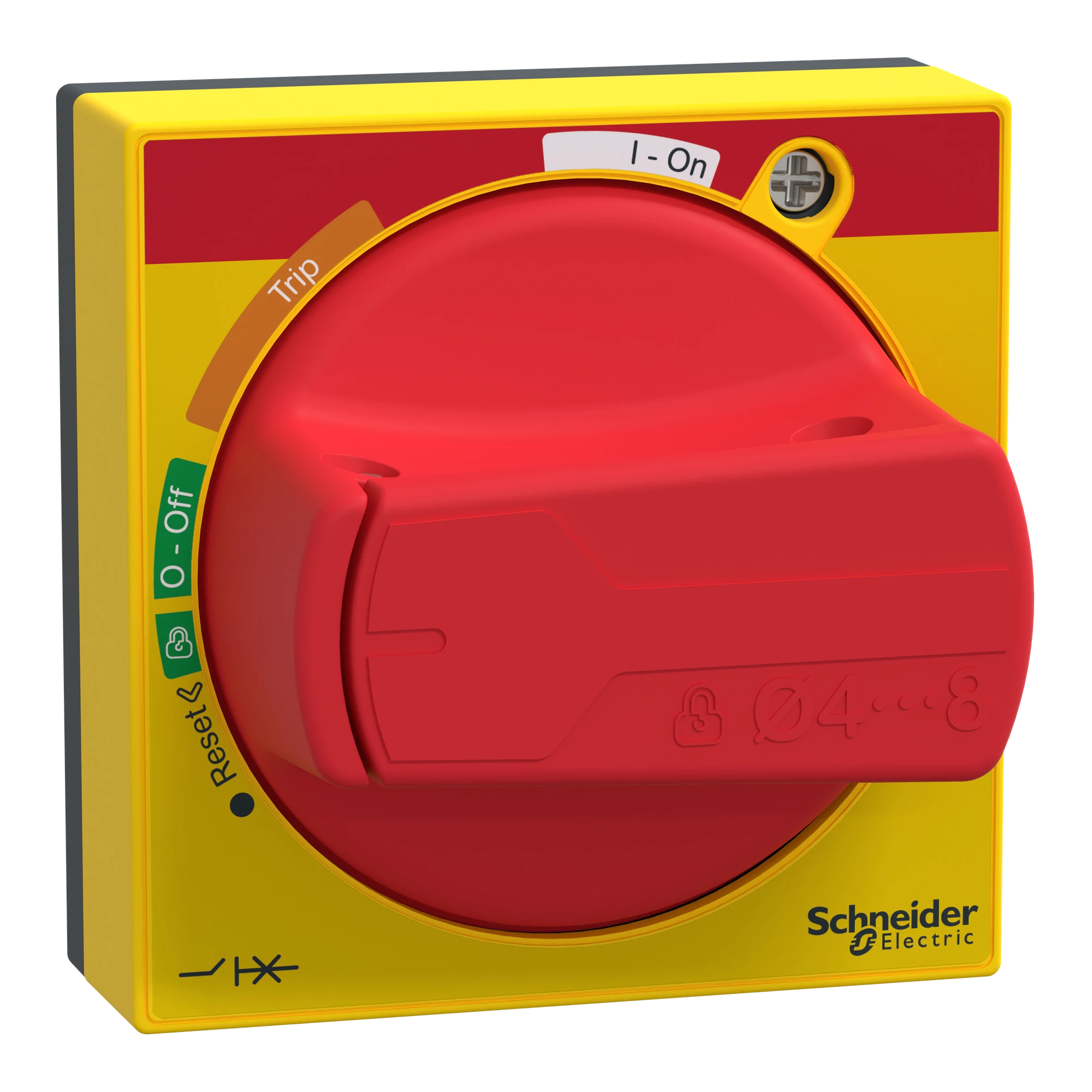 Schneider Electric GVAPR54 TeSys GV2 TeSys GV3 TeSys U, Rotary Drive, IP 54, red (img_001) Schneider Electric GVAPR54 TeSys GV2 TeSys GV3 TeSys U, Rotary Drive, IP 54, red (img_001)