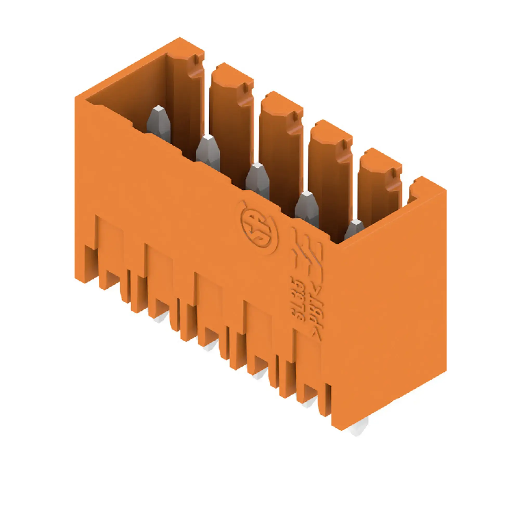 Weidmüller 1604500000 PCB connector (board connection), 160 V, 17 A, Pitch in mm: 3.50, Number of poles: 5, THT solder connection, Box (img_001) Weidmüller 1604500000 PCB connector (board connection), 160 V, 17 A, Pitch in mm: 3.50, Number of poles: 5, THT solder connection, Box (img_001)