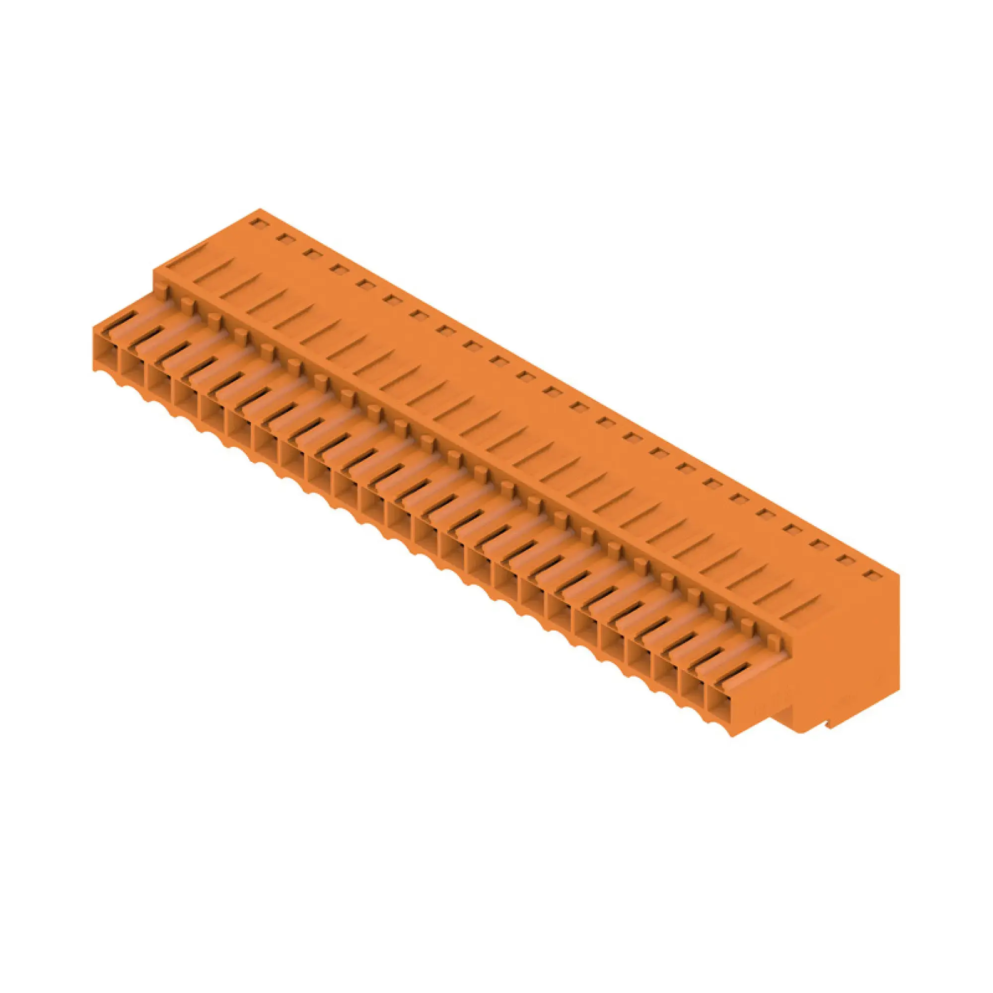 Weidmüller 1690410000 PCB connector (wire connection), 160 V, 14.5 A, Pitch in mm: 3.50, 1.5 mm², Number of poles: 24, Tension-clamp connection, Box BLZF 3.50/24/180 SN OR BX (img_001) Weidmüller 1690410000 PCB connector (wire connection), 160 V, 14.5 A, Pitch in mm: 3.50, 1.5 mm², Number of poles: 24, Tension-clamp connection, Box BLZF 3.50/24/180 SN OR BX (img_001)