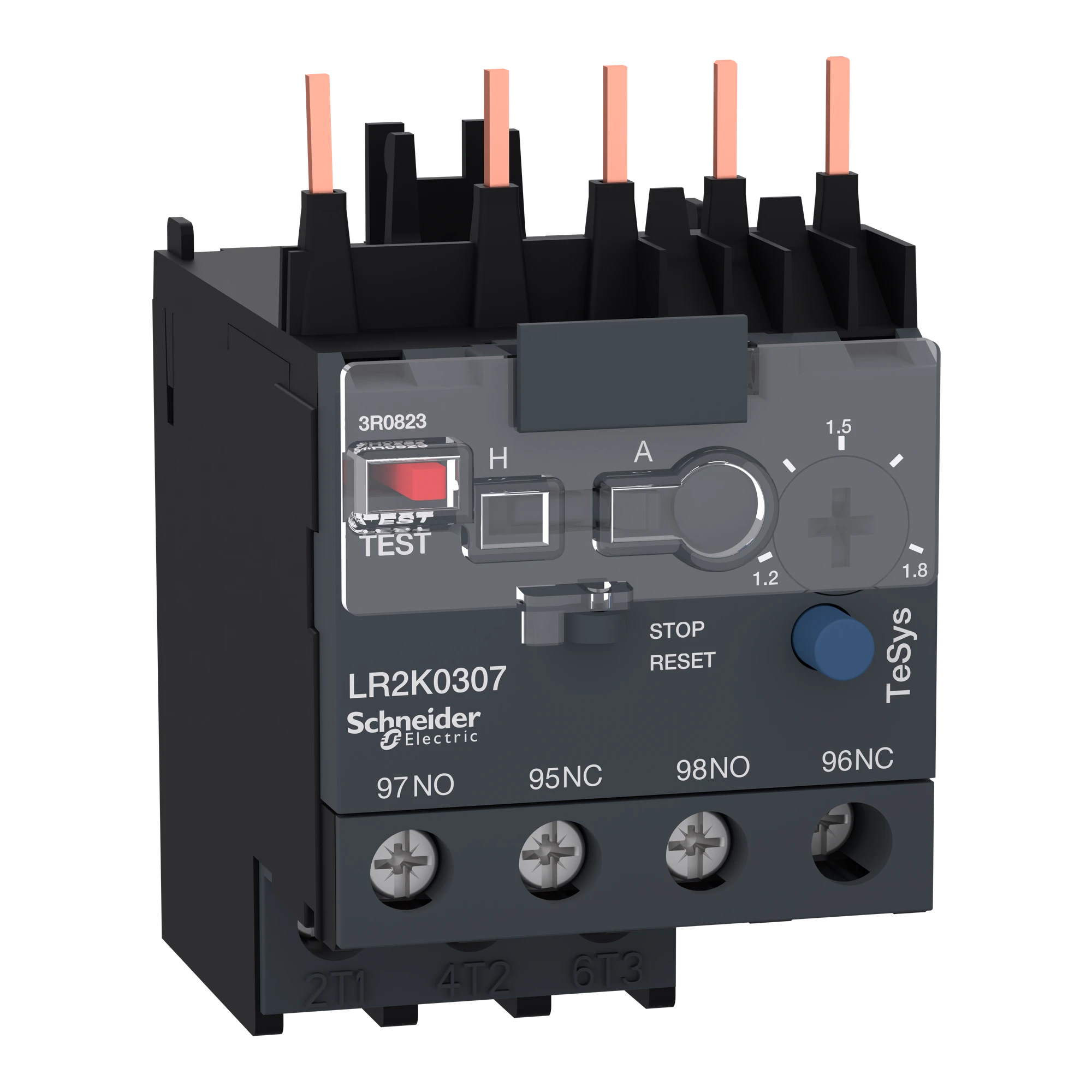 Schneider Electric LR2K0307 Motor protection relay, 1.2-1.8A, 1NO+1NC, Class 10A (img_001) Schneider Electric LR2K0307 Motor protection relay, 1.2-1.8A, 1NO+1NC, Class 10A (img_001)