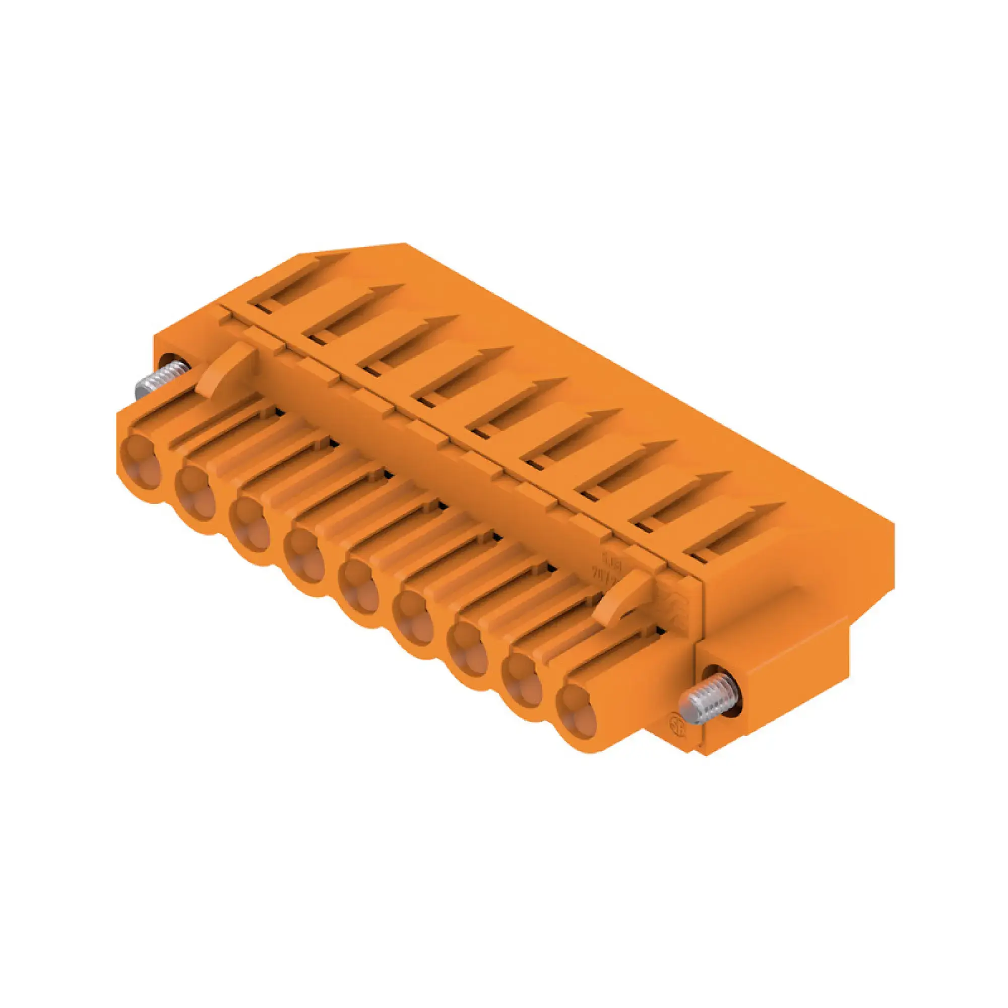 Weidmüller 1950380000 PCB connector (wire connection), 320 V, 23 A, Pitch in mm: 5.08, 4 mm², Number of poles: 9, Clamping yoke connection, Box (img_001) Weidmüller 1950380000 PCB connector (wire connection), 320 V, 23 A, Pitch in mm: 5.08, 4 mm², Number of poles: 9, Clamping yoke connection, Box (img_001)