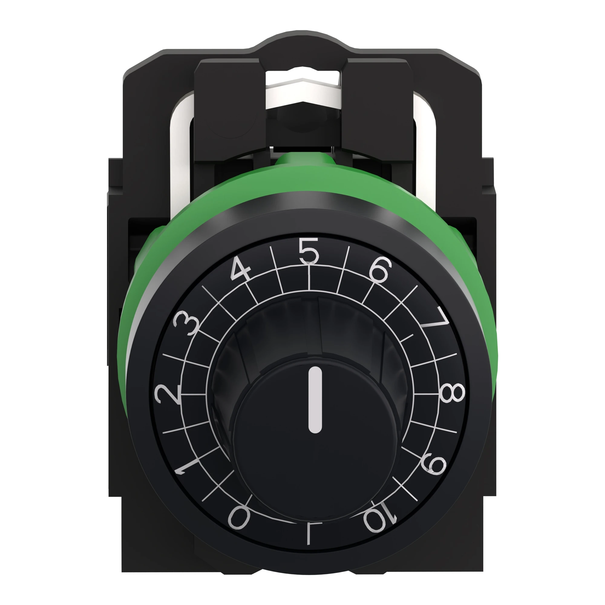 Schneider Electric ZB5AD912 Potentiometer, Front Element, Harmony XB5, plastic, 22mm, for potentiometers with shaft length 45-50mm, axle 6mm (img_007) Schneider Electric ZB5AD912 Potentiometer, Front Element, Harmony XB5, plastic, 22mm, for potentiometers with shaft length 45-50mm, axle 6mm (img_007)