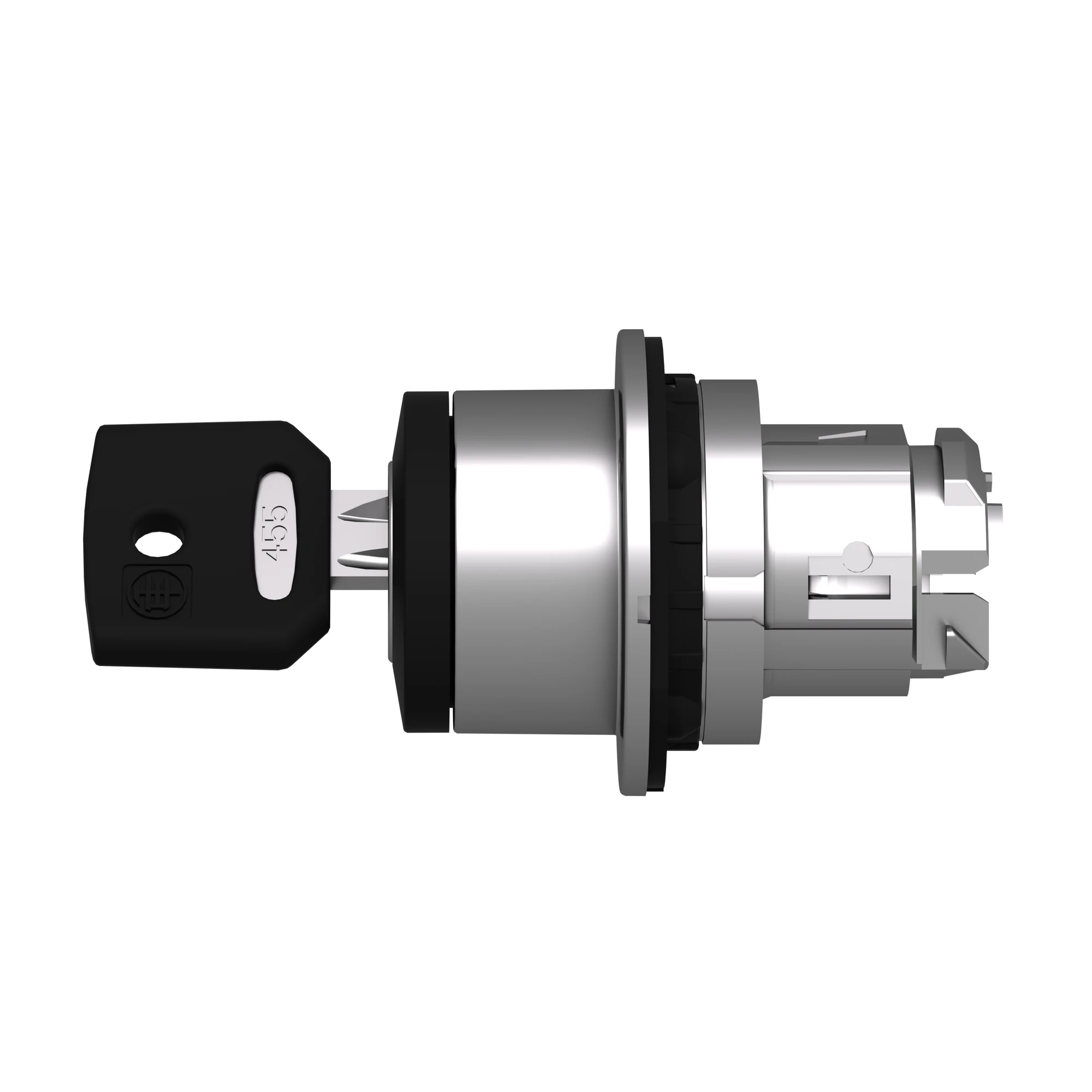 Schneider Electric ZB4FG2 Key switch, front element, Harmony XB4F, metal, 30mm, black, 2 positions, latching (img_005)