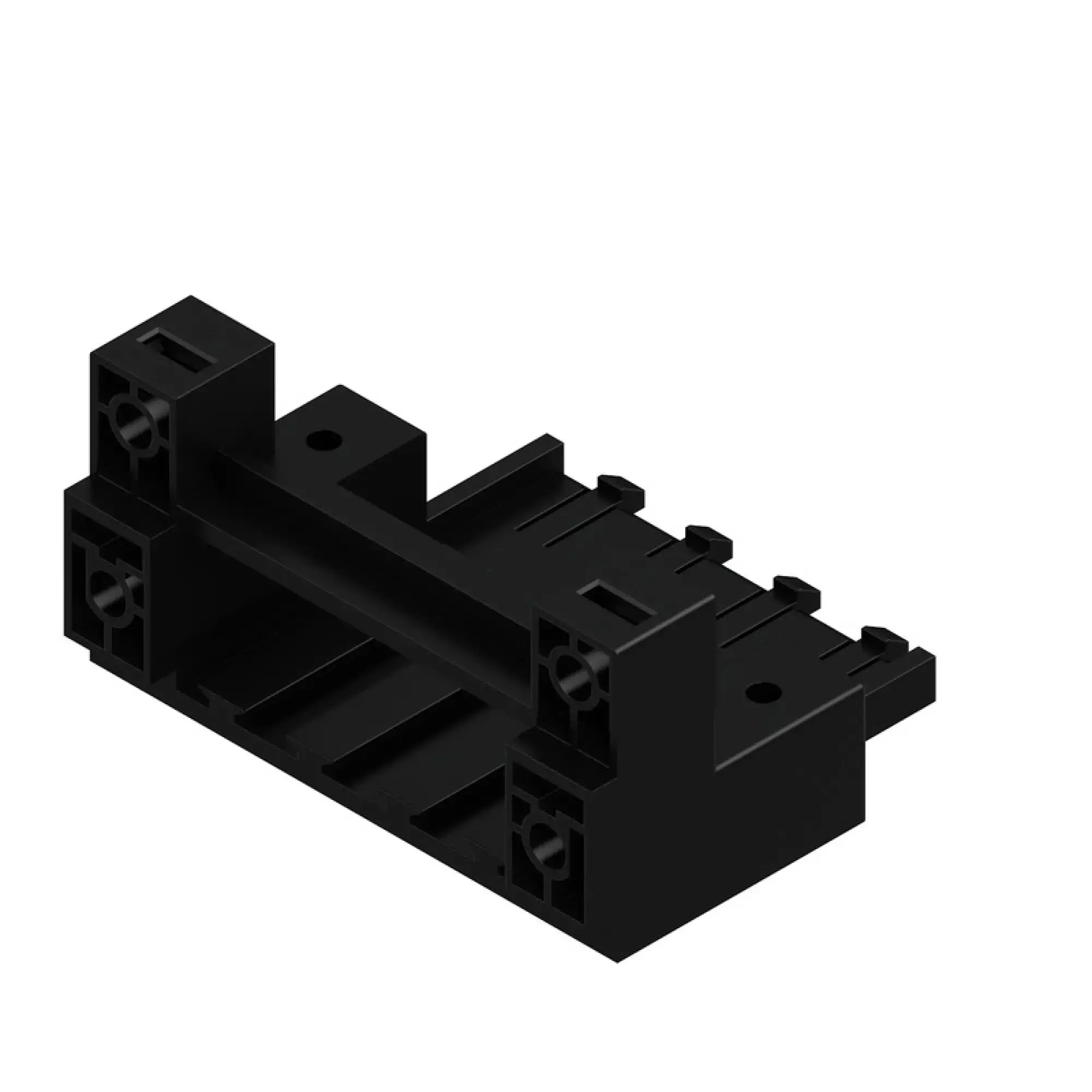 Weidmüller 2838030000 Fastening element (PCB connectors), Accessories, black, Box (img_001)