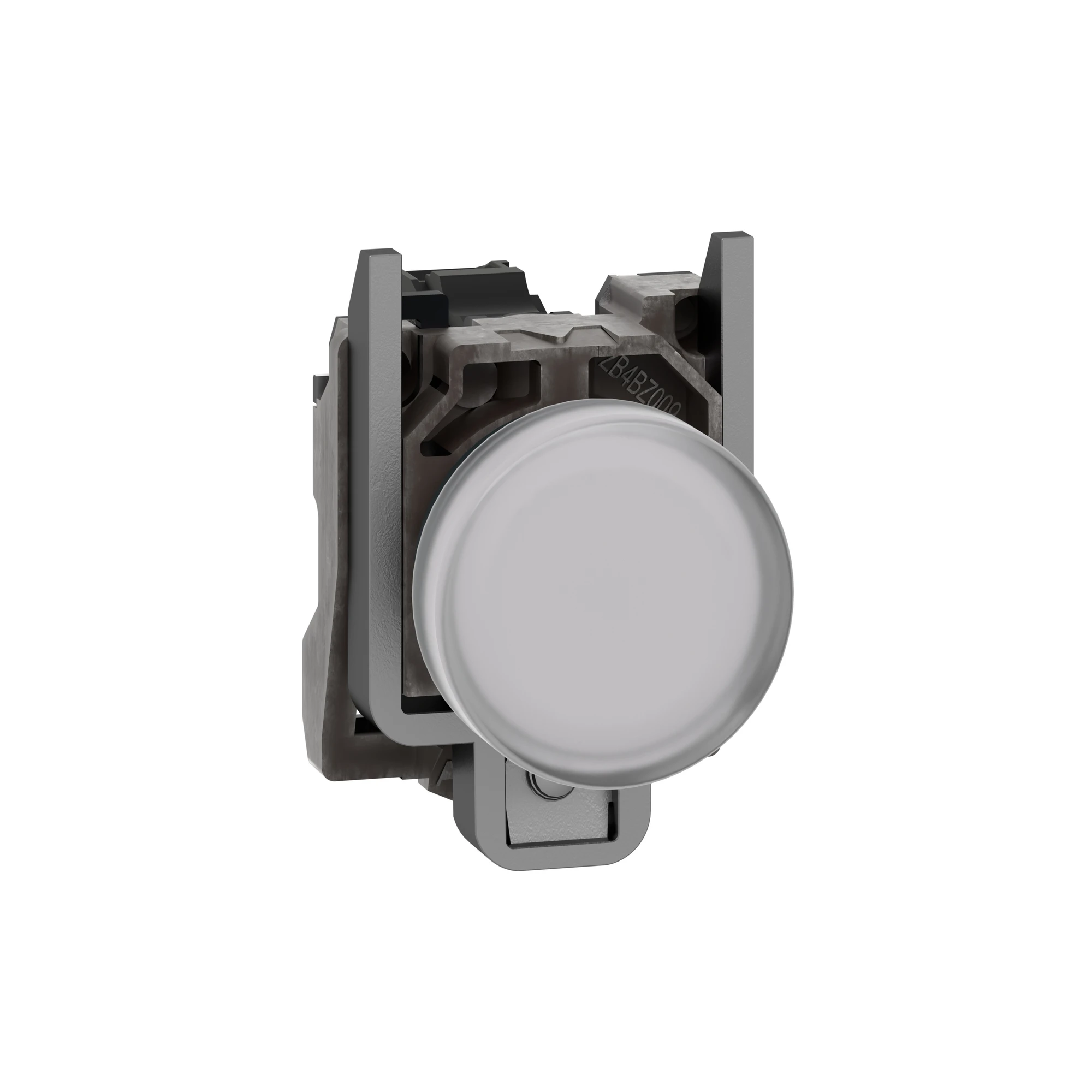 Schneider Electric XB4BVG1 Pilot Light, Harmony XB4, Metal, 22mm, White, Universal LED, Smooth Dome, Screw Terminal, 110-120V AC (img_001) Schneider Electric XB4BVG1 Pilot Light, Harmony XB4, Metal, 22mm, White, Universal LED, Smooth Dome, Screw Terminal, 110-120V AC (img_001)