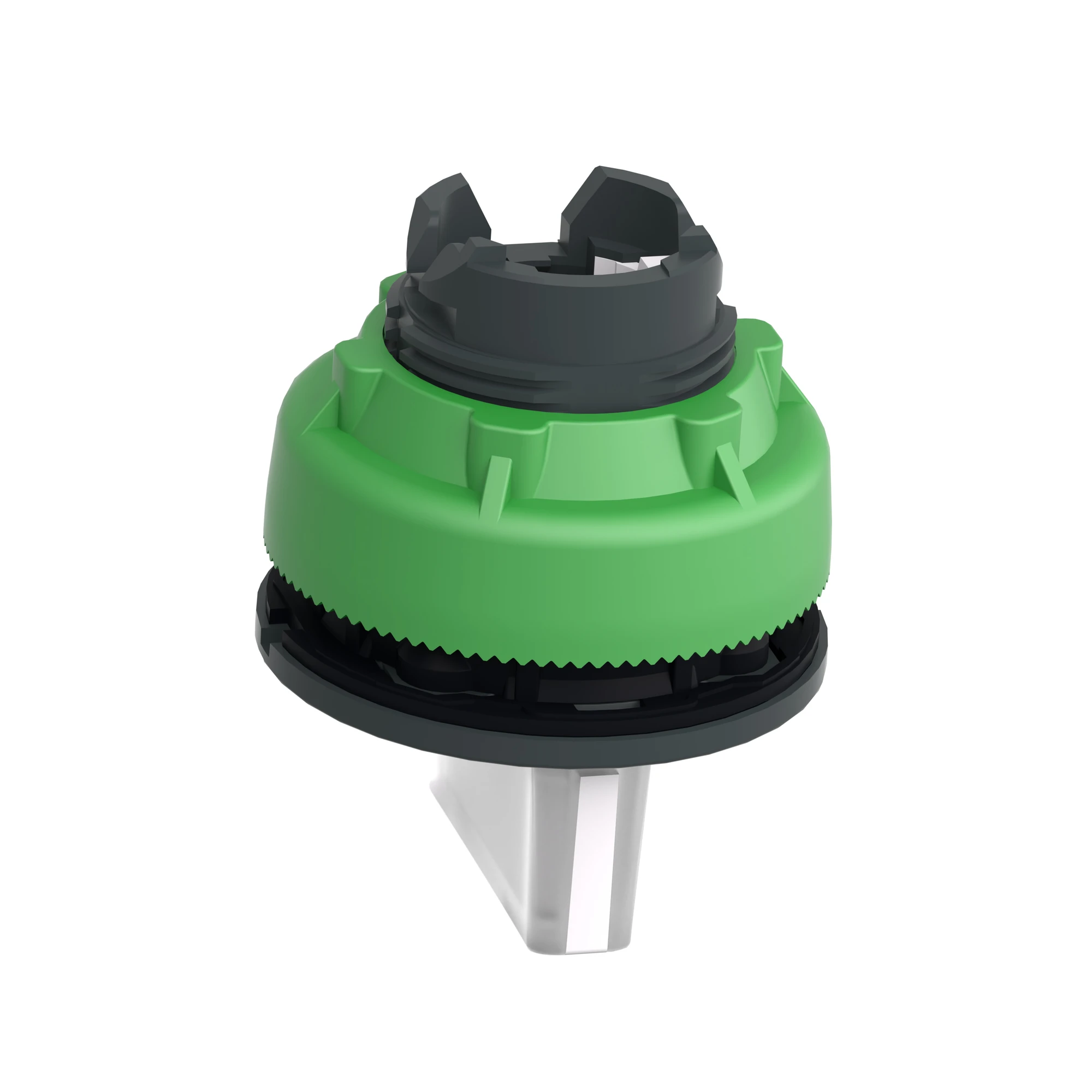 Schneider Electric ZB5FK1313 Illuminated Selector Switch, Front Element, Harmony XB5F, Plastic, 30mm, White, for Universal LED, 3 Positions, Latching (img_005)