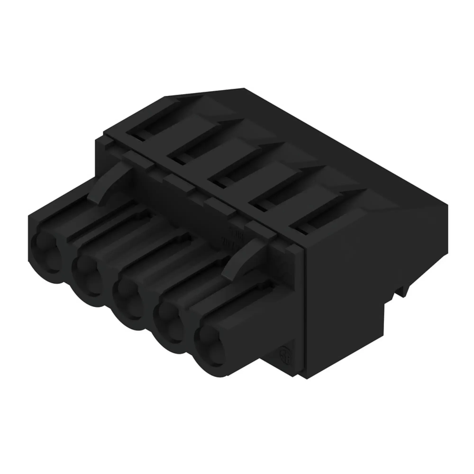 Weidmüller 1949050000 PCB connector (wire connection), 320 V, 23 A, Pitch in mm: 5.08, 4 mm², Number of poles: 5, Clamping yoke connection, Box (img_001)