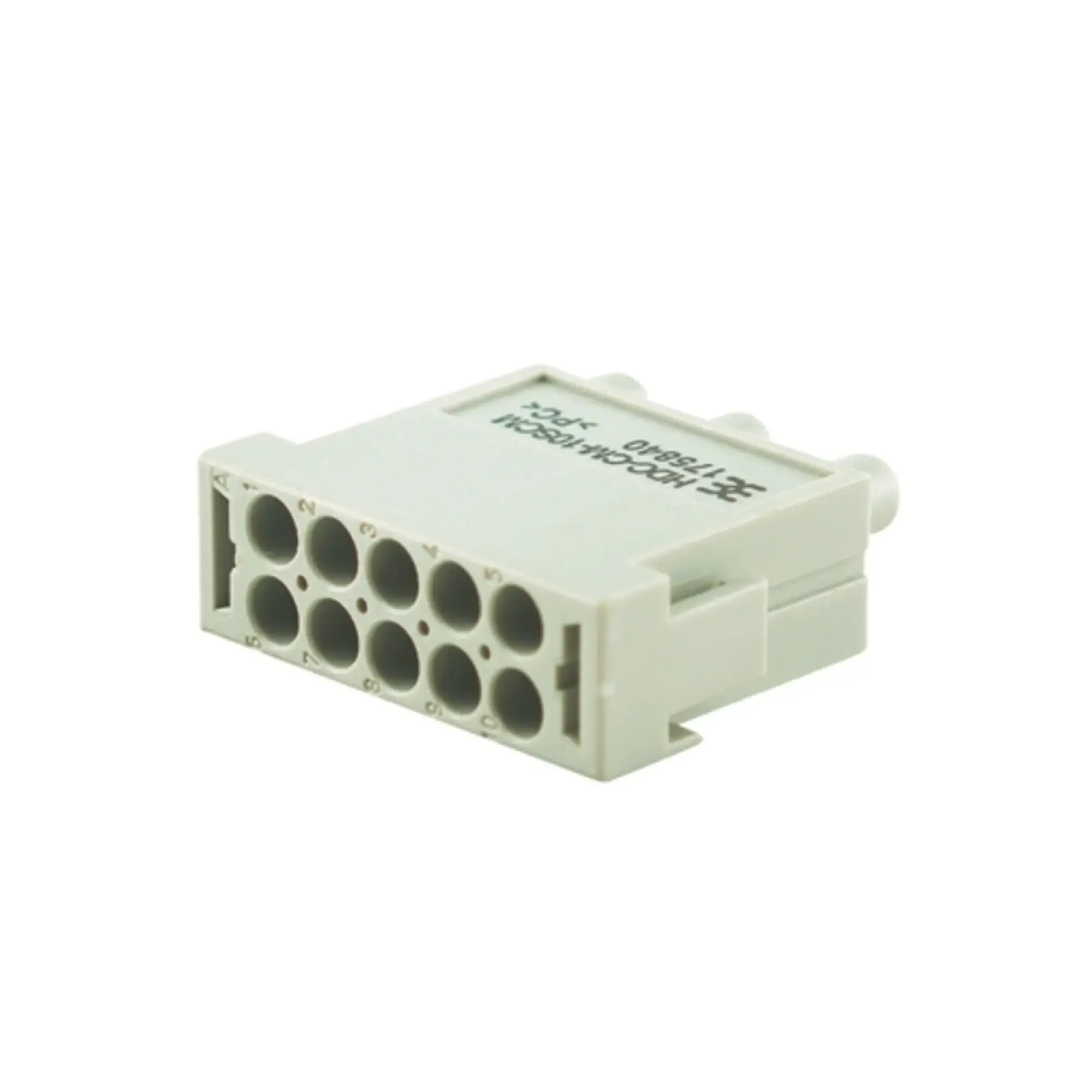 Weidmüller 1758400000 Contact insert (industry plug-in connectors), Pin, 250 V, 10 A, Number of poles: 10, Crimp connection (img_001) Weidmüller 1758400000 Contact insert (industry plug-in connectors), Pin, 250 V, 10 A, Number of poles: 10, Crimp connection (img_001)