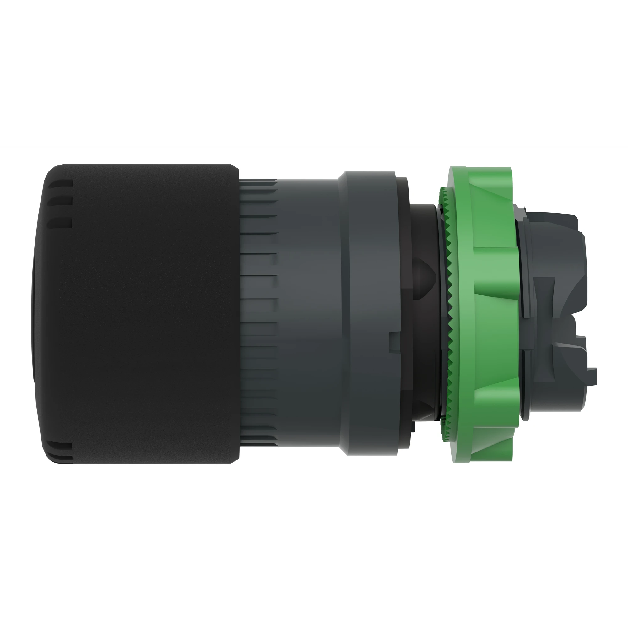 Schneider Electric ZB5AS42 Mushroom pushbutton, front element, Harmony XB5, plastic, 22mm, black, mushroom 30mm, twist release (img_005)