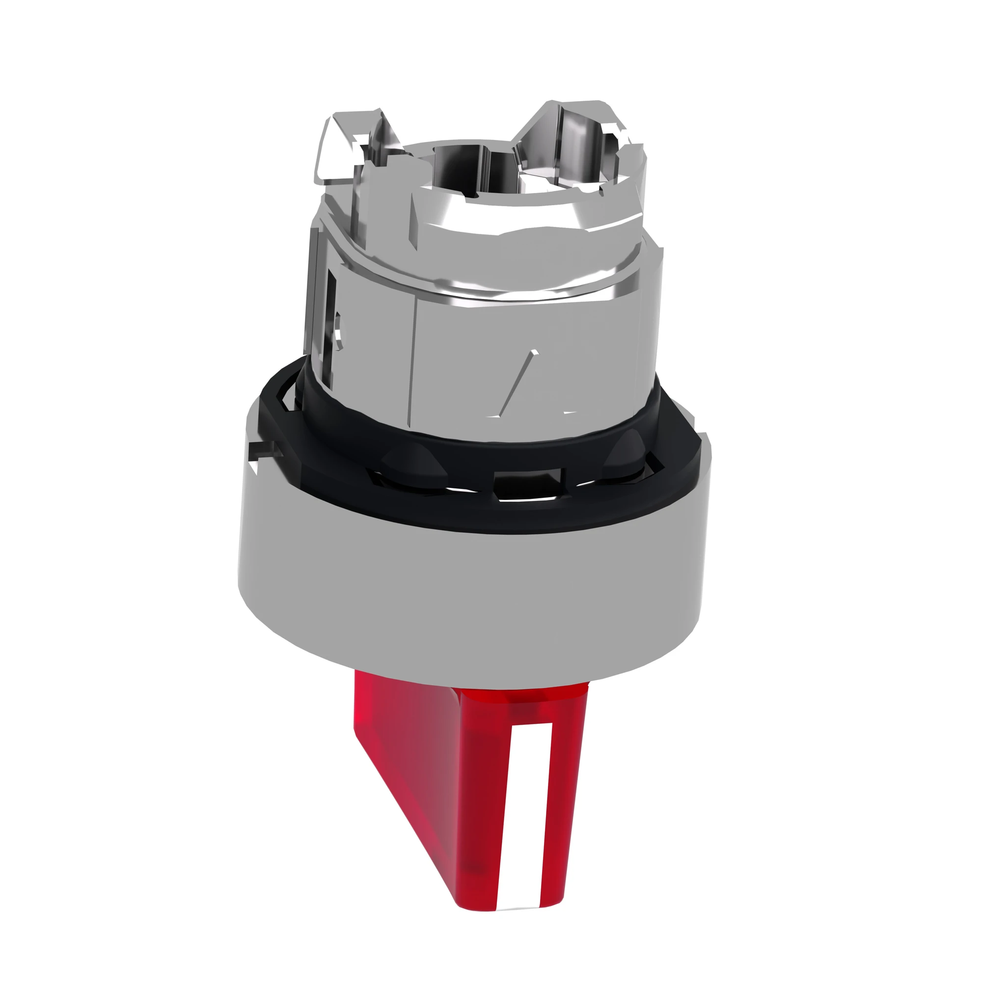 Schneider Electric ZB4BK1543 Selector Light Switch, Front Element, Harmony XB4, Metal, 22mm, Red, for Universal LED, 3 Positions, Center Retentive (img_005)