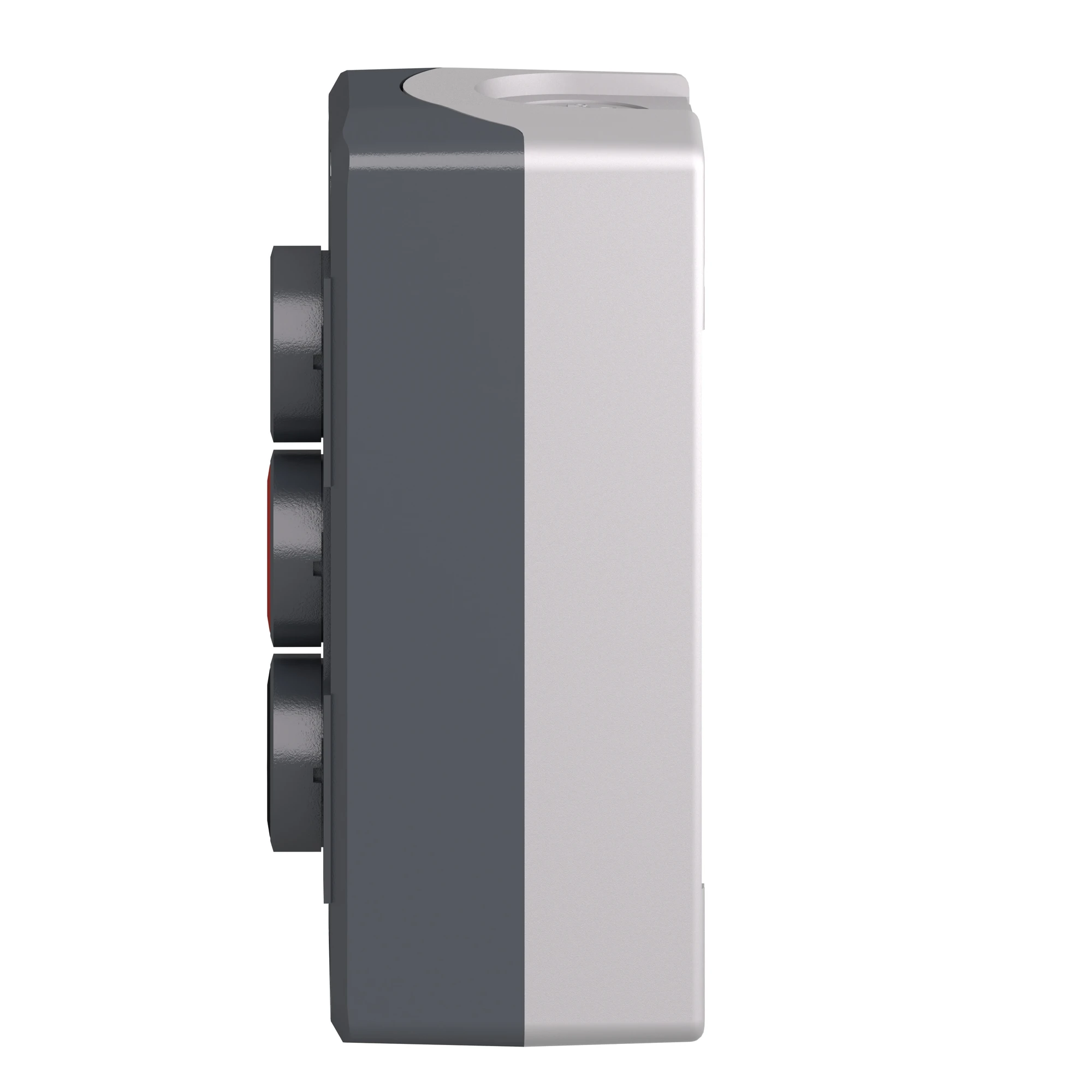 Schneider Electric XALD325 Surface-mounted enclosure, Harmony XALD, plastic, dark gray, 3 push-buttons, O, projecting, arrows up-down, 22mm, 2NC+1NO (img_005)