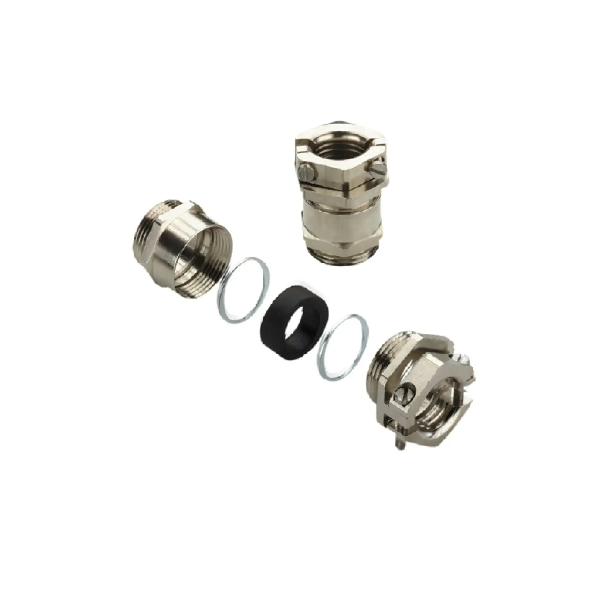 Weidmüller 1778480000 Cable gland (metal), VG MS ZE (standard brass cable gland strain relief), straight, M 25, 7 mm, OD min. 9 - OD max. 19 mm, IP65, Brass, nickel-plated (img_001) Weidmüller 1778480000 Cable gland (metal), VG MS ZE (standard brass cable gland strain relief), straight, M 25, 7 mm, OD min. 9 - OD max. 19 mm, IP65, Brass, nickel-plated (img_001)