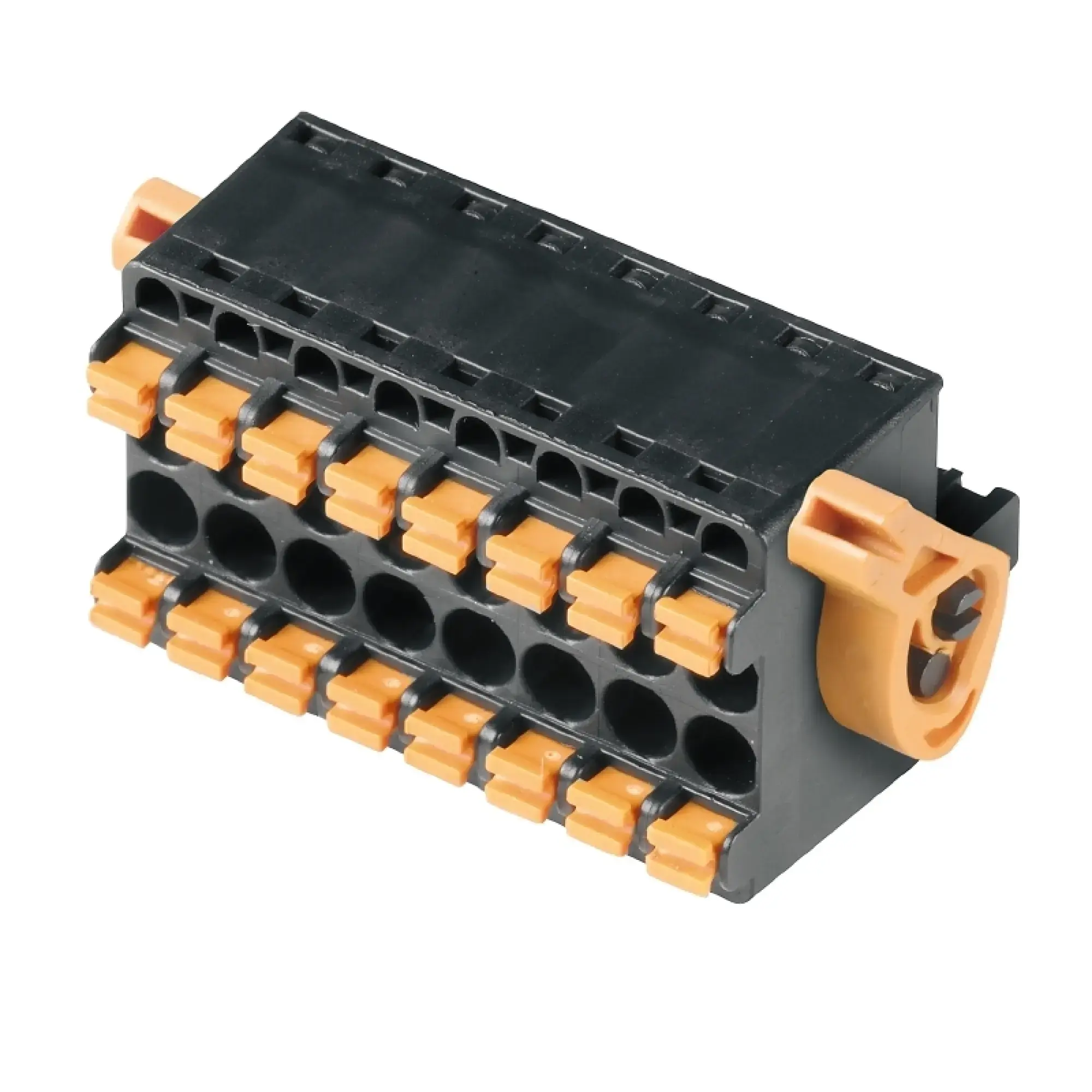 Weidmüller 1001140000 PCB connector (wire connection), 320 V, 20.8 A, Pitch in mm: 5.08, 3.31 mm², Number of poles: 8, PUSH IN with actuator, Box (img_001)