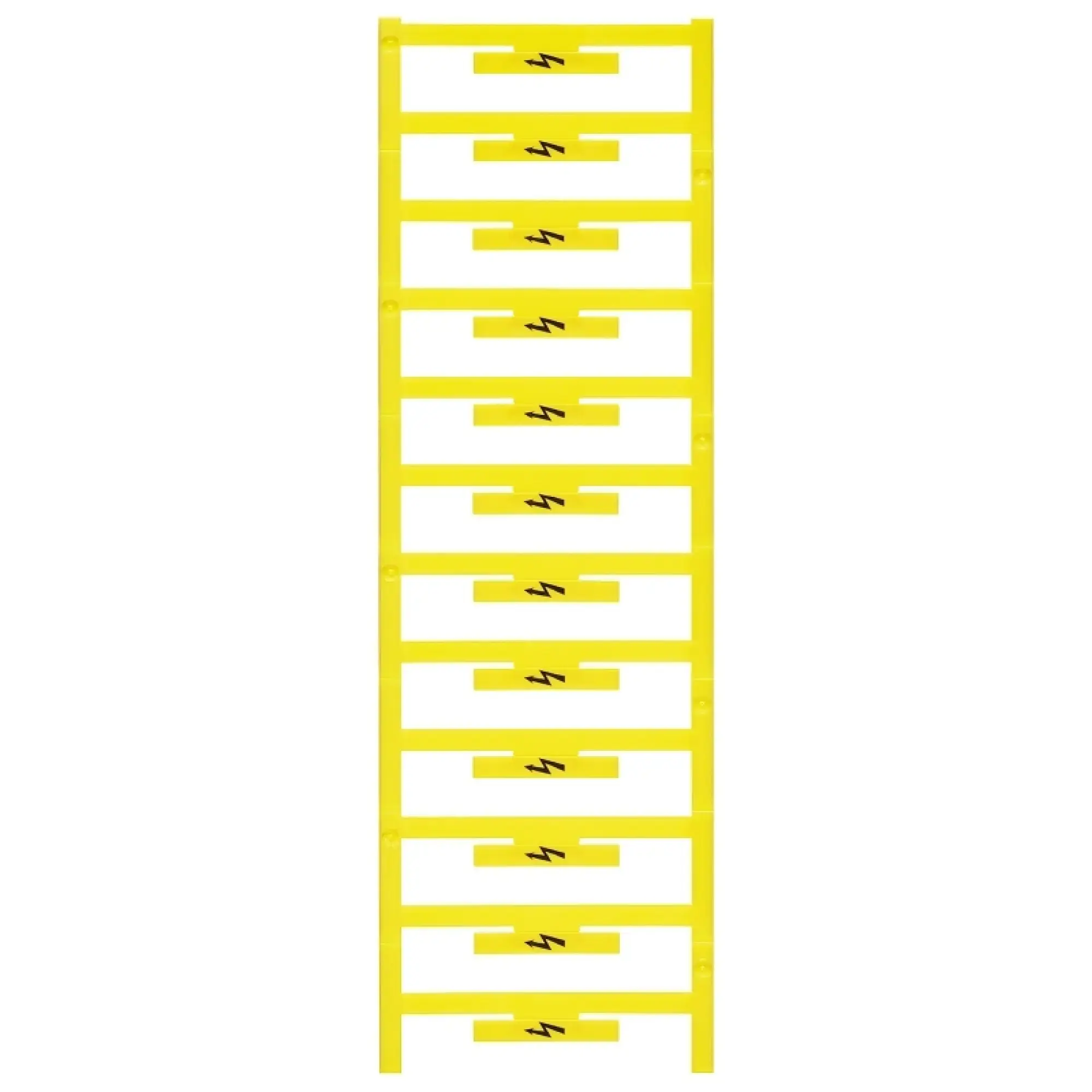 Weidmüller 1120450000 Terminal marking, yellow, Pitch in mm: 5.00, Printed characters: Symbols, Width: 5 mm, Height: 33.3 mm (img_001) Weidmüller 1120450000 Terminal marking, yellow, Pitch in mm: 5.00, Printed characters: Symbols, Width: 5 mm, Height: 33.3 mm (img_001)