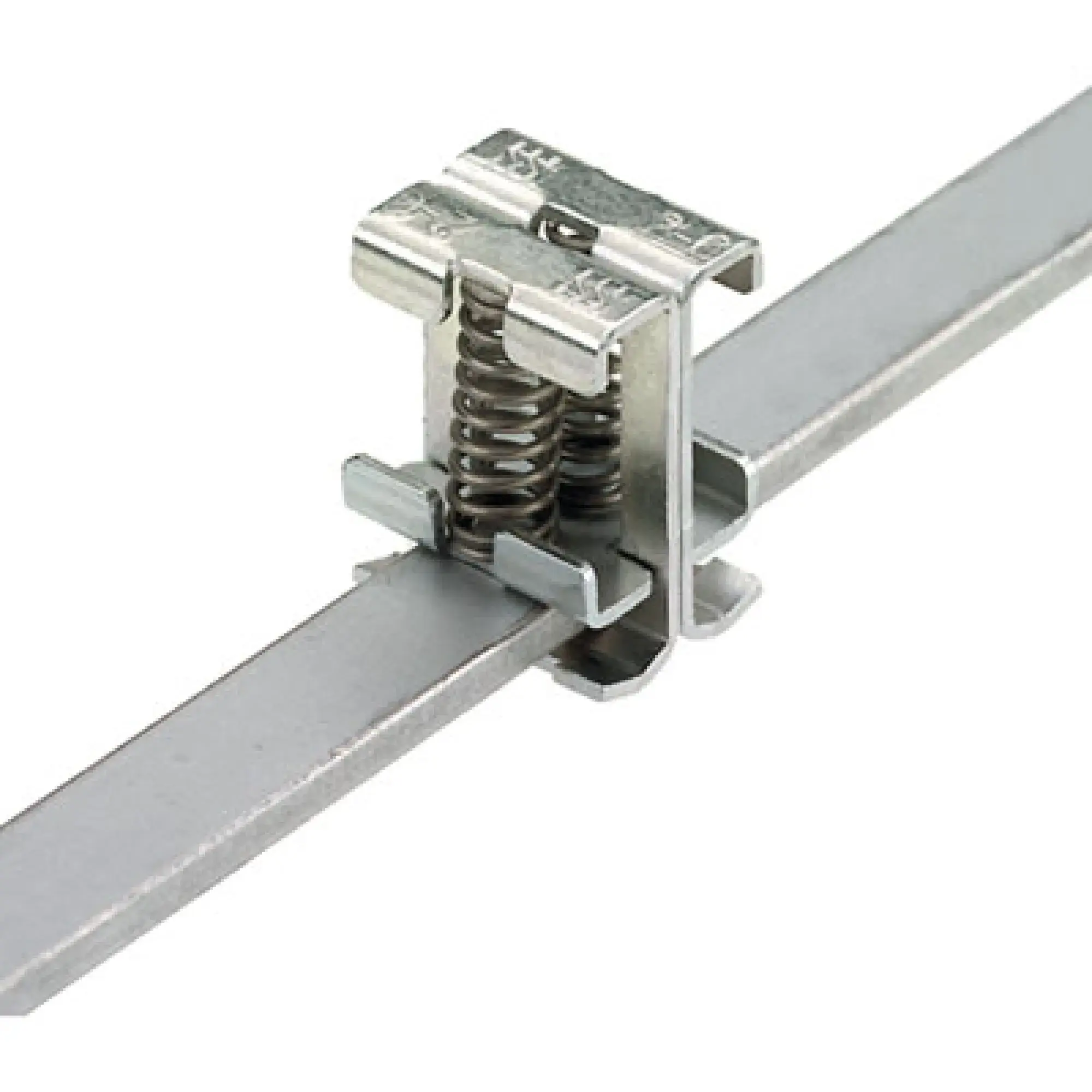 Weidmüller 1675350000 Shield connection terminal, Pitch in mm: 15.00, Cable diameter, max.: 6 mm, Steel, Snap-on, Busbar (img_001) Weidmüller 1675350000 Shield connection terminal, Pitch in mm: 15.00, Cable diameter, max.: 6 mm, Steel, Snap-on, Busbar (img_001)