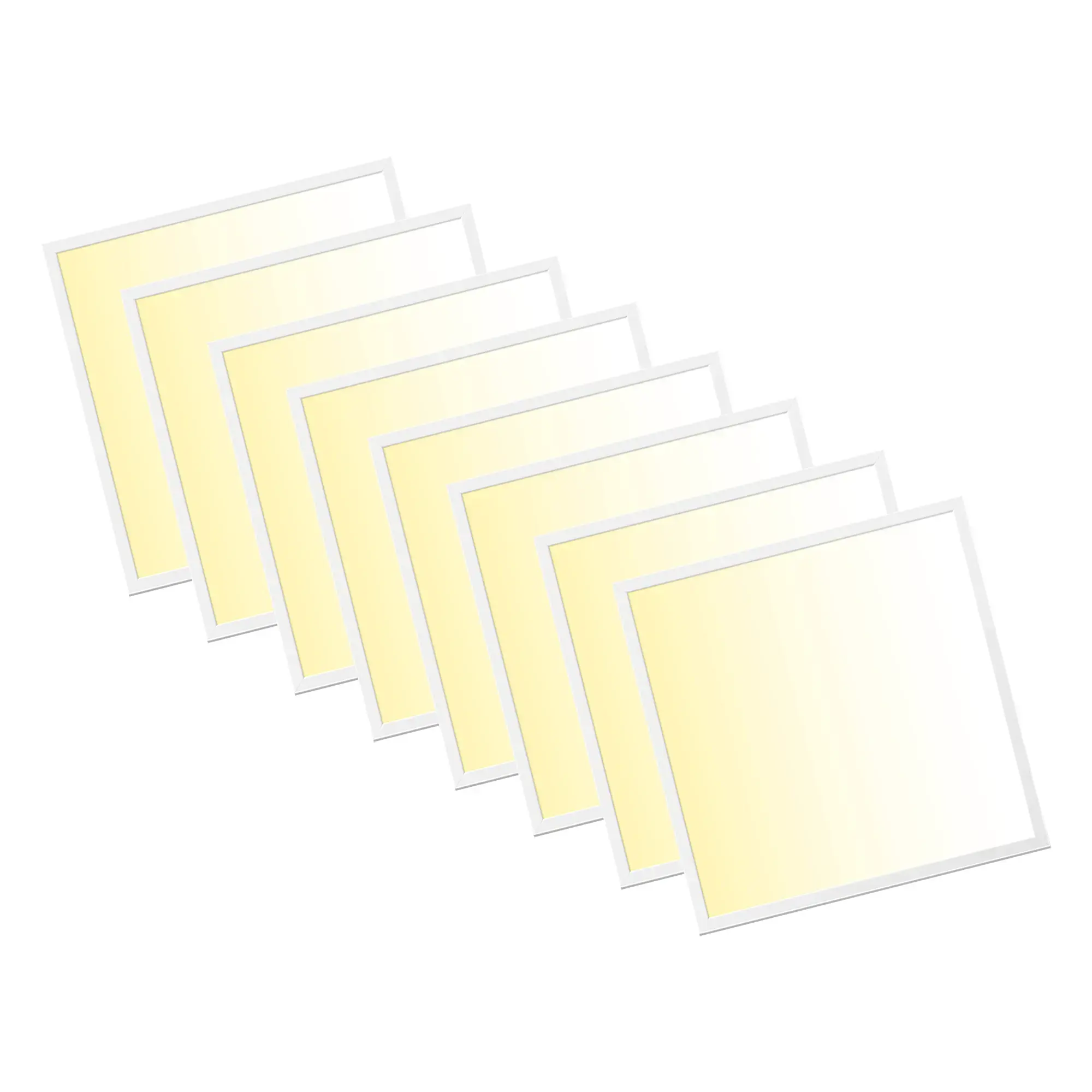 WSU Lights WS000003717-8 8-pack LED Panel, 60x60, warm white 3000K, 40W, 4400lm, UGR