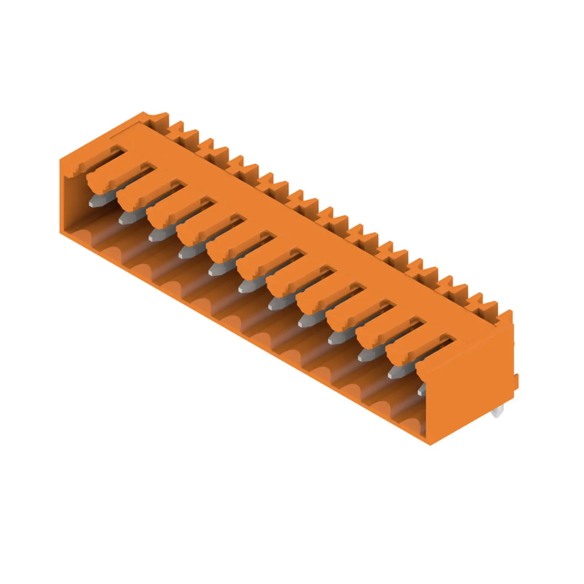 Weidmüller 1605170000 PCB connector (board connection), 160 V, 17 A, Pitch in mm: 3.50, Number of poles: 12, THT solder connection, Box (img_001)