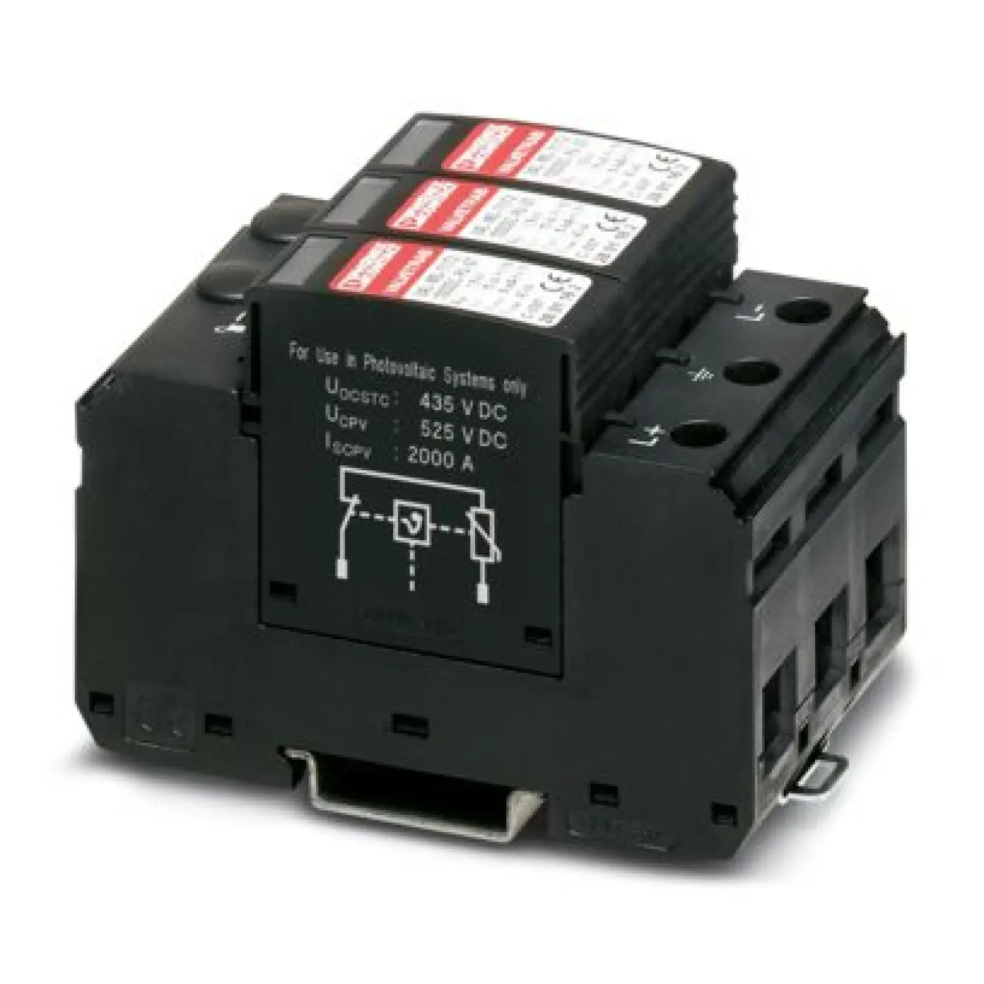 Phoenix Contact 2801160 Lightning/surge arrester type 1/2 VAL-MS-T1/T2 1000DC-PV/2+V (img_001)