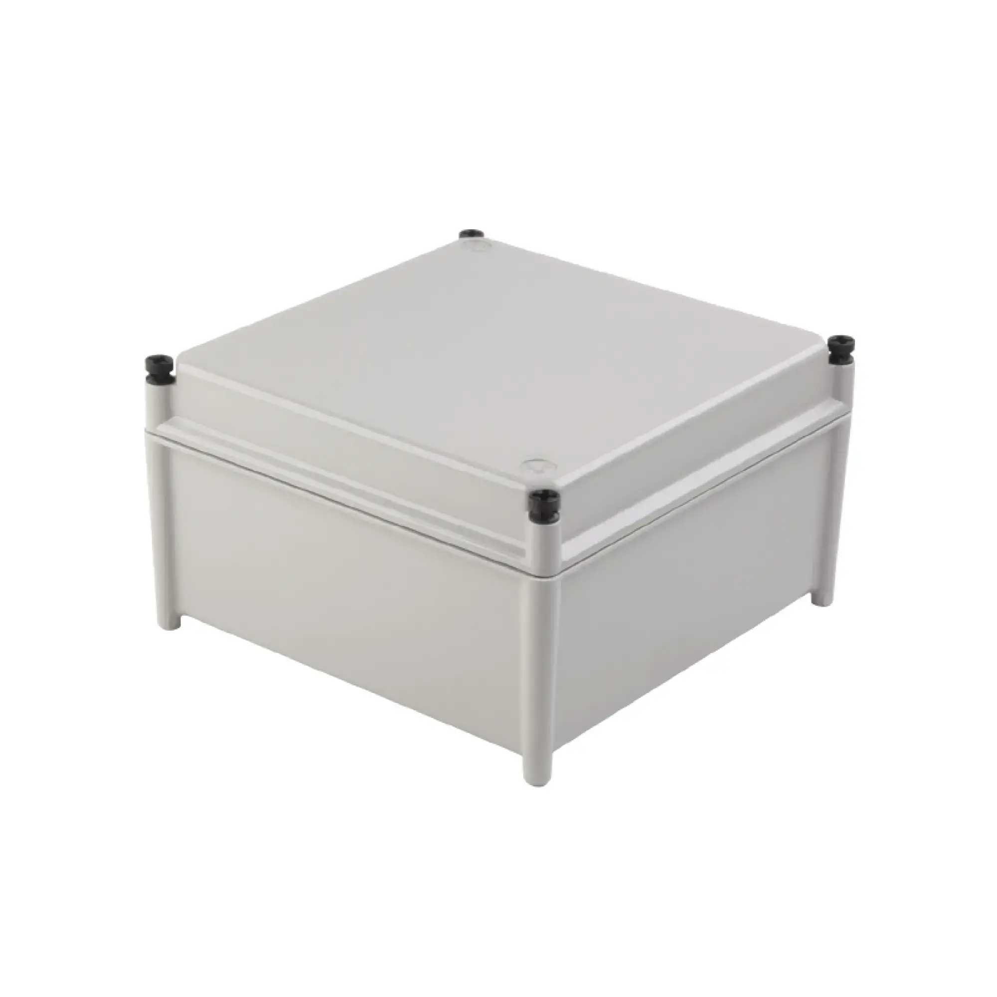 Weidmüller 9502830000 Plastic housing, TBF (polyester empty enclosure), 605 x 603 x 175 mm, Gland plates: , Glass fibre-reinforced polyester, untreated, Light Grey (img_001)