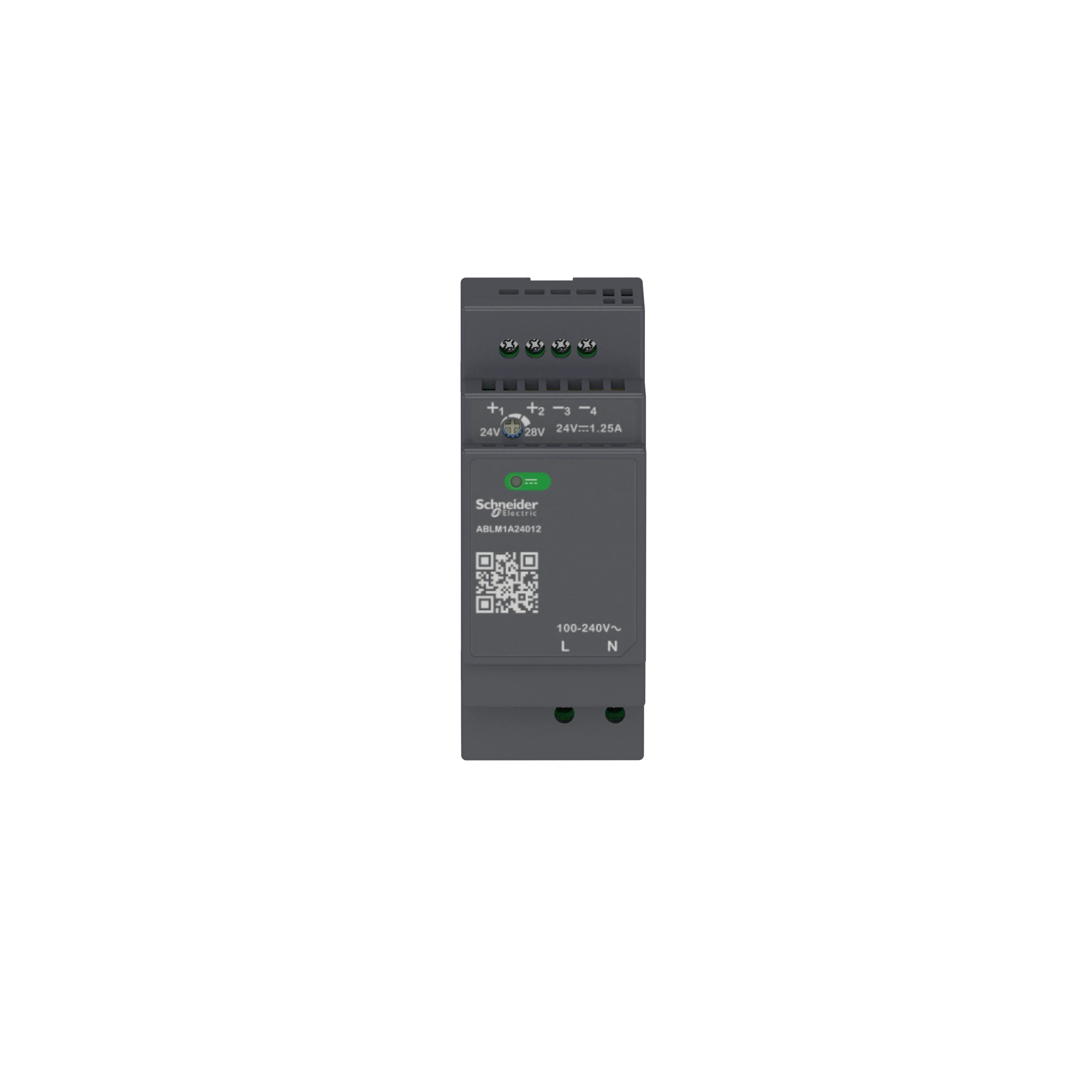 Schneider Electric ABLM1A12021 Power Supply, Modicon ABLM, Modular, Switching, Single-phase, 120-240V AC, 12V DC, 2.1A, 25W (img_004) Schneider Electric ABLM1A12021 Power Supply, Modicon ABLM, Modular, Switching, Single-phase, 120-240V AC, 12V DC, 2.1A, 25W (img_004)