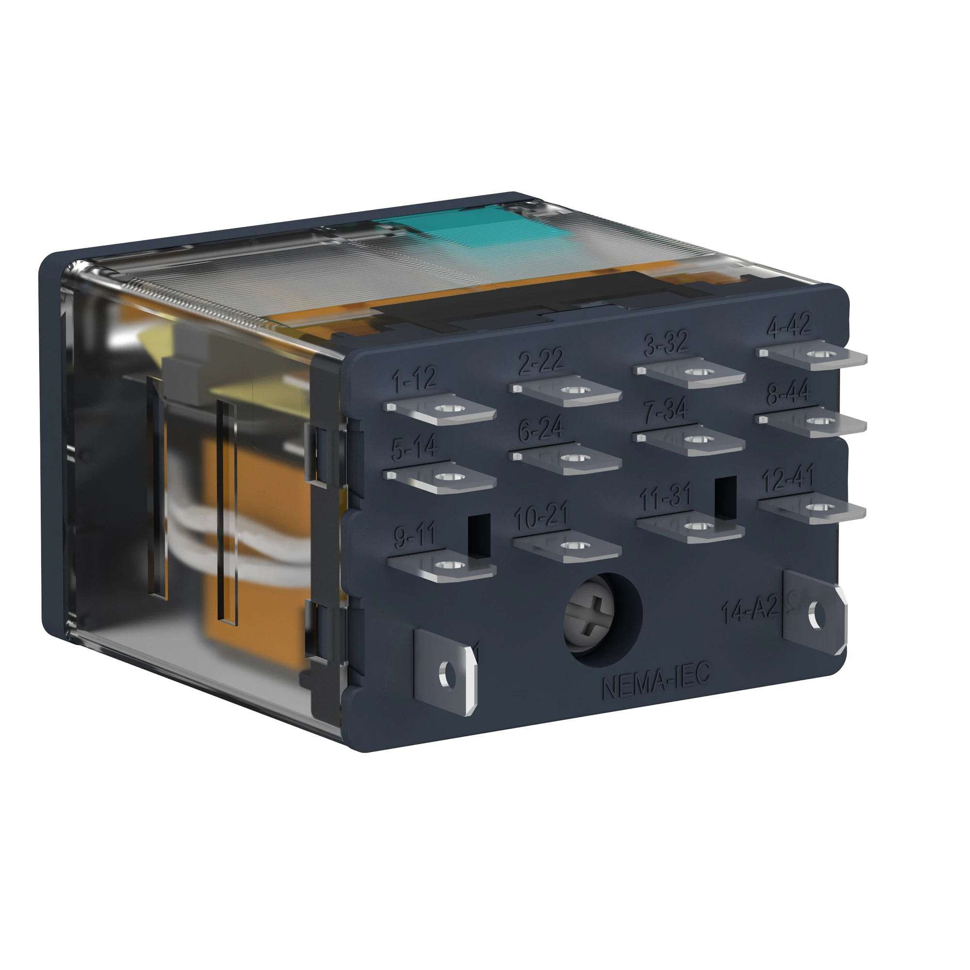 Schneider Electric RPM41BD Power relay RPM, 4 W, 15 A, 24 VDC, without LED, with test button (img_002) Schneider Electric RPM41BD Power relay RPM, 4 W, 15 A, 24 VDC, without LED, with test button (img_002)