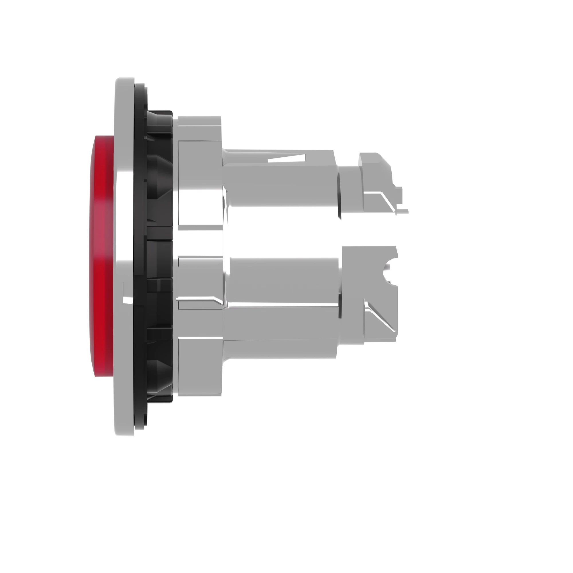 Schneider Electric ZB4FW143 Illuminated push button, front element, Harmony XB4F, metal, 30mm, red, protruding, unlabelled, for universal LED (img_006)