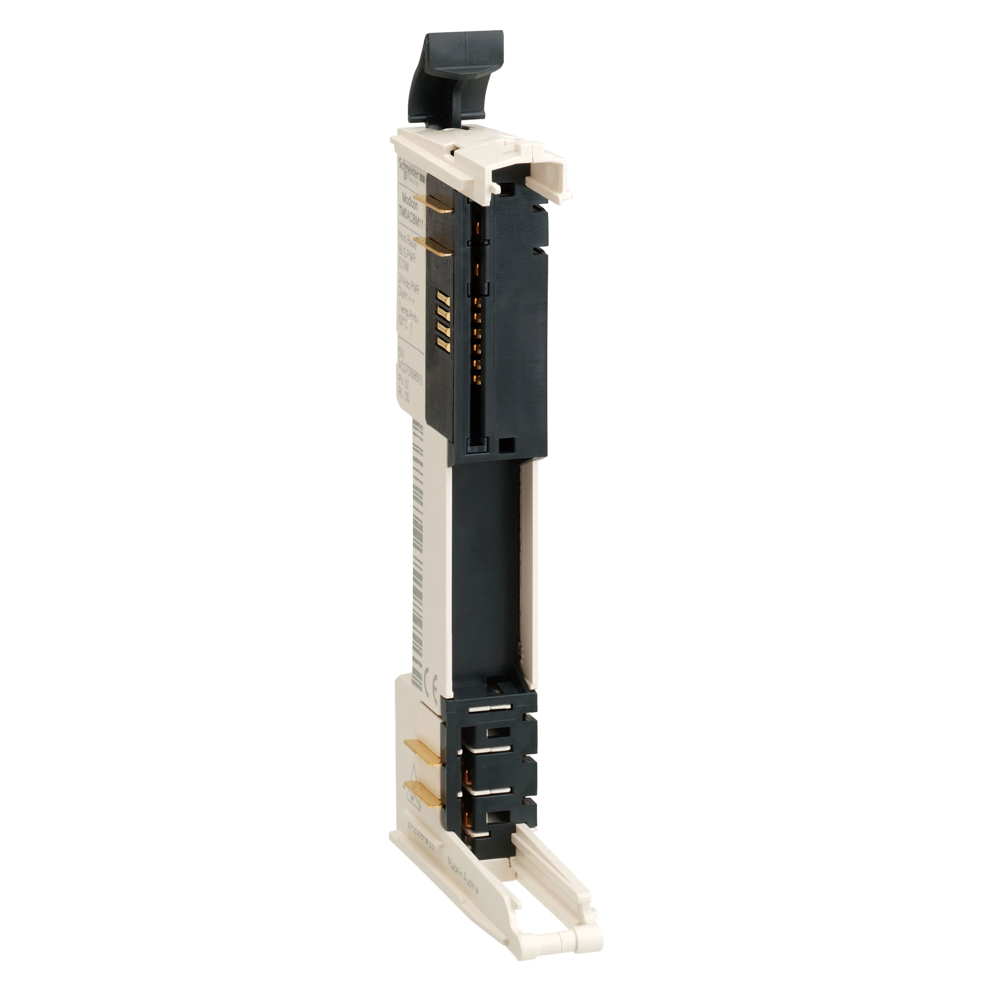 Schneider Electric TM5ACBM1110 Bus carrier, Modicon TM5, for 24 VDC modules, pack of 10 (img_001)