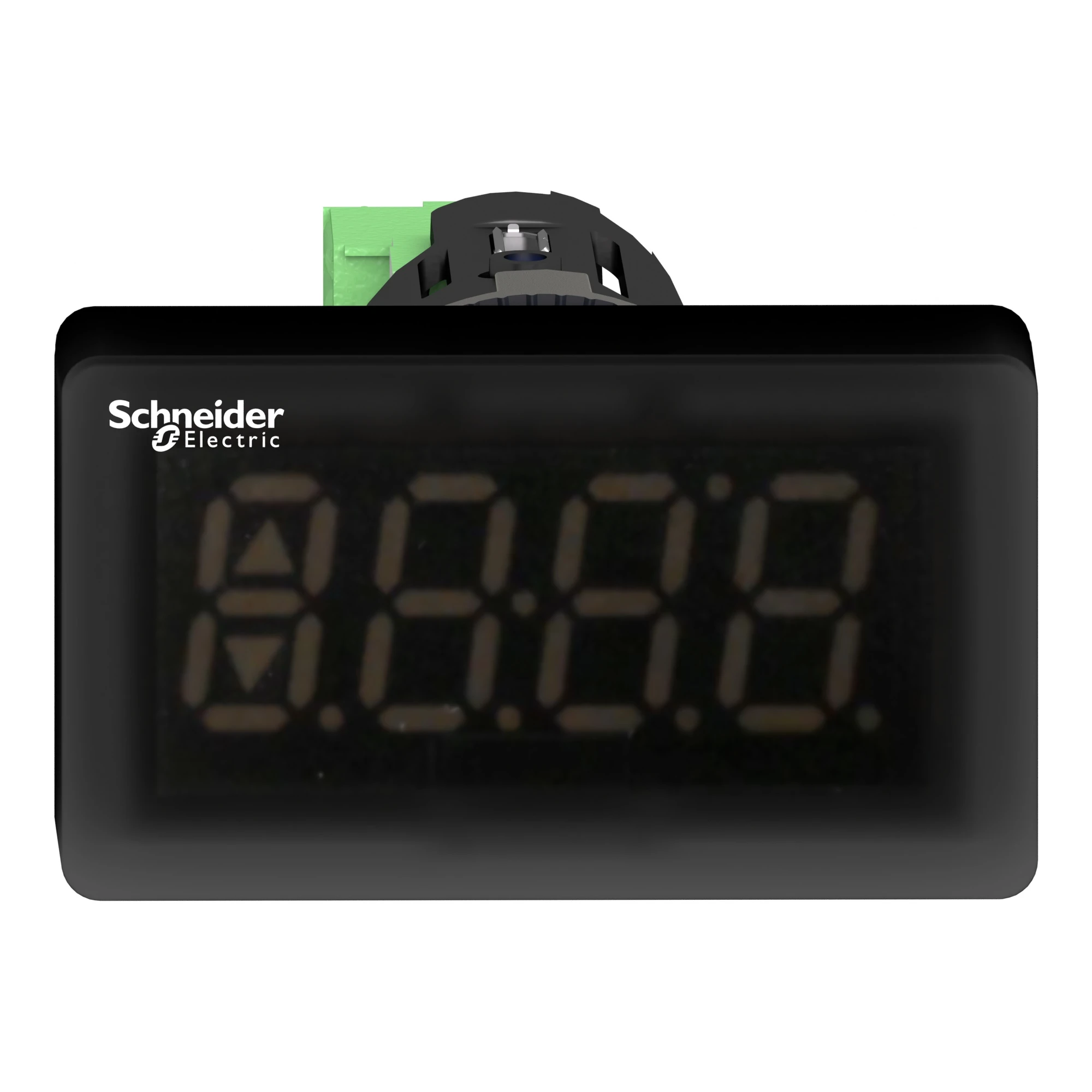 Schneider Electric XBH1AA0G4 7-Segment Display, Harmony XB5, Plastic, 22mm, Black, LED Display Green, 4-Digit, 4-20mA (img_004) Schneider Electric XBH1AA0G4 7-Segment Display, Harmony XB5, Plastic, 22mm, Black, LED Display Green, 4-Digit, 4-20mA (img_004)