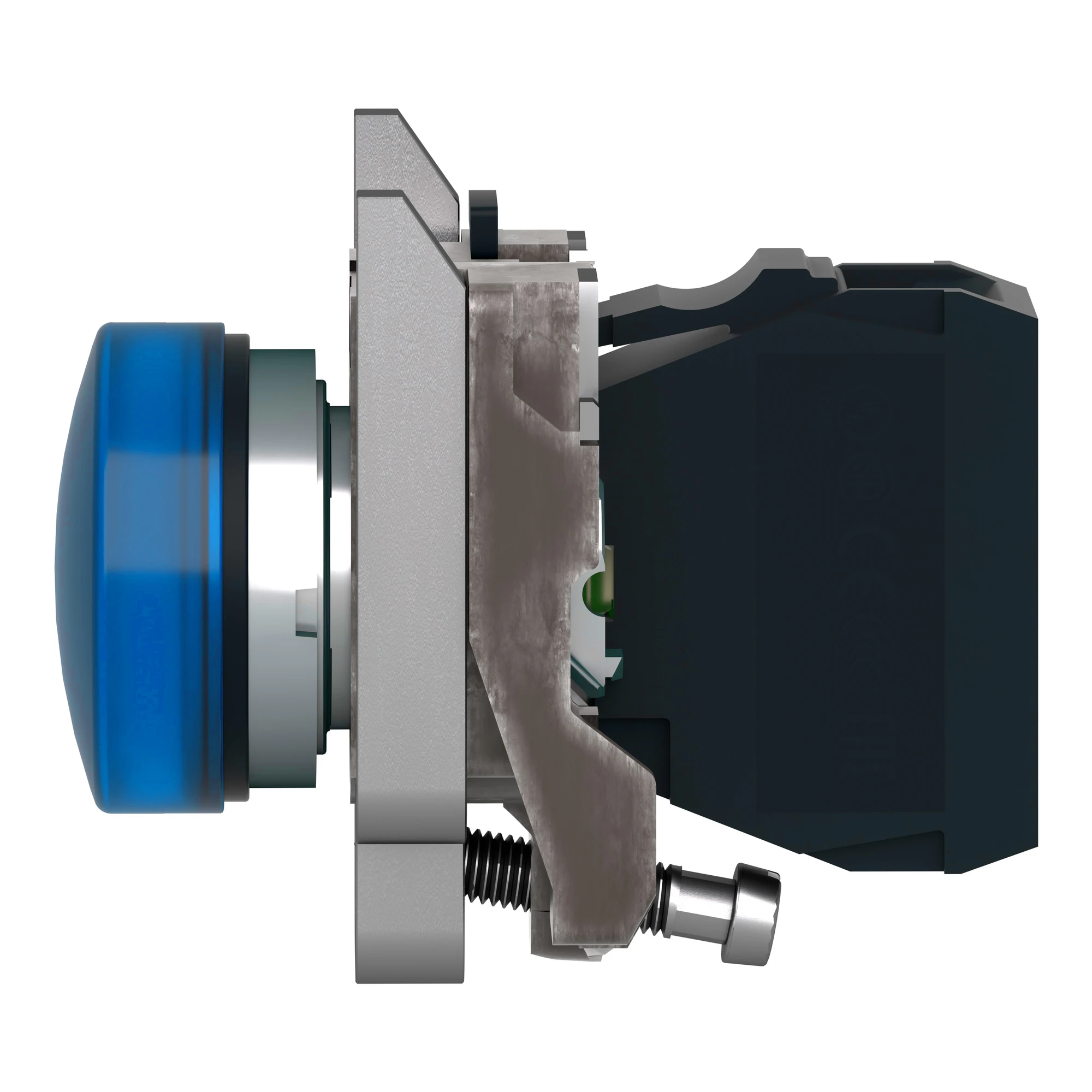 Schneider Electric XB4BVGM6T Pilot light, Harmony XB4, Metal, 22mm, blue, incl. universal LED module with protection, 110-240V AC (img_007) Schneider Electric XB4BVGM6T Pilot light, Harmony XB4, Metal, 22mm, blue, incl. universal LED module with protection, 110-240V AC (img_007)