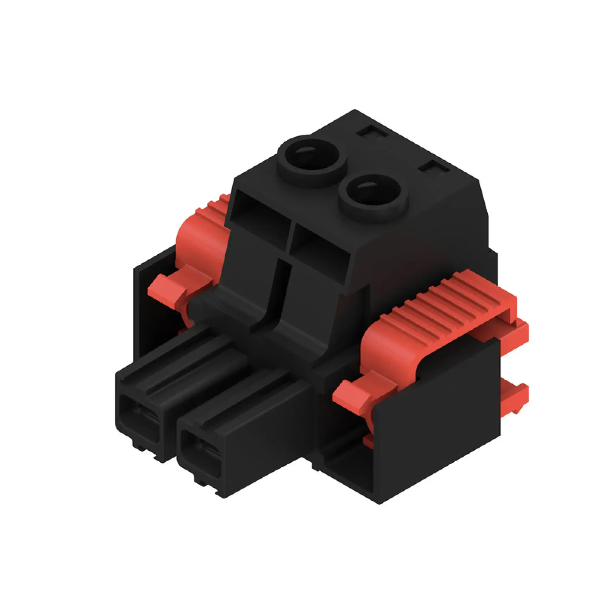 Weidmüller 1924620000 PCB connector (wire connection), 1000 V, 78.3 A, Pitch in mm: 10.16, 16 mm², Number of poles: 2, Clamping yoke connection, Box (img_001)