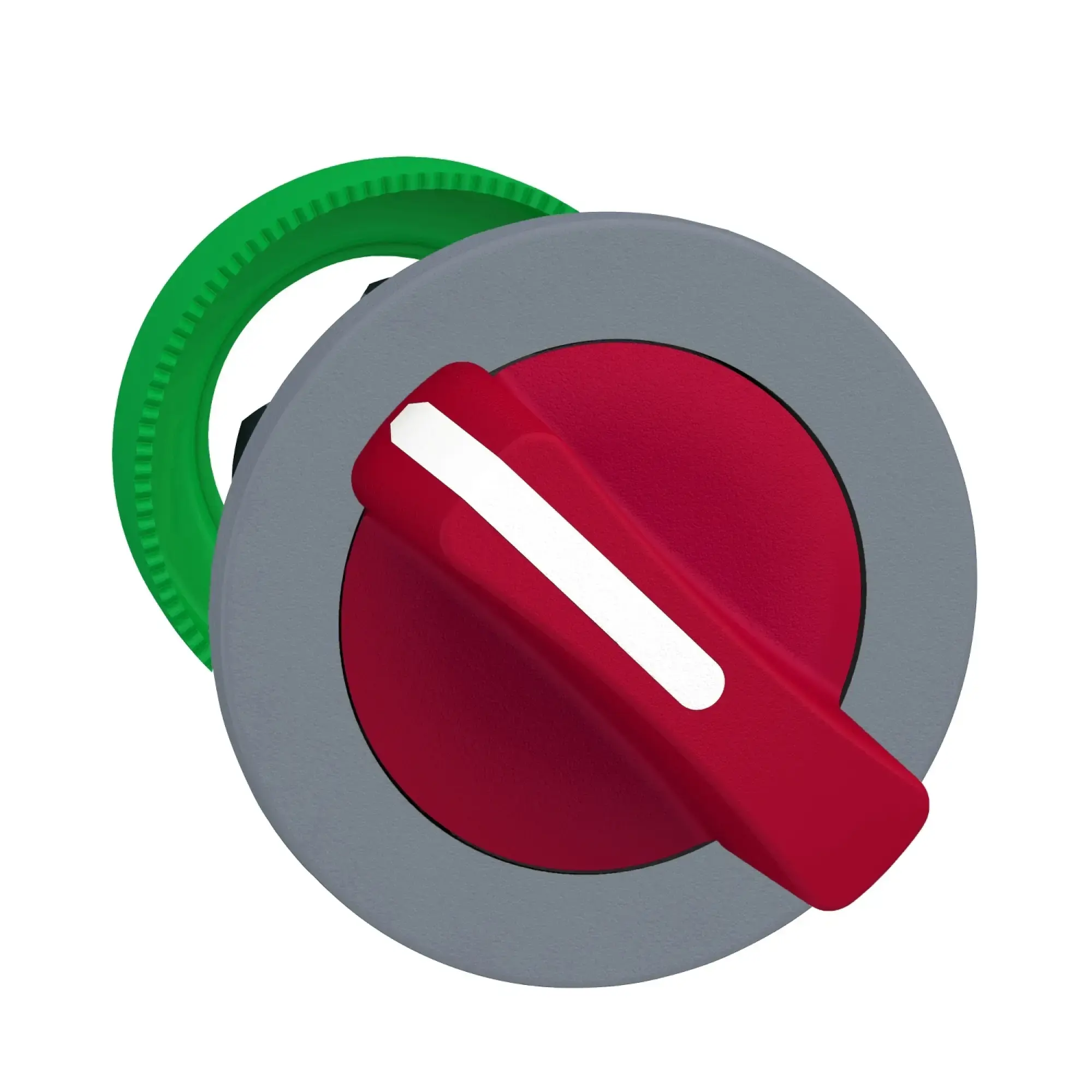 Schneider Electric ZB5FD204C0 Selector switch, front element, Harmony XB5F, plastic, 30mm, light grey, red, 2 positions, latching (img_002) Schneider Electric ZB5FD204C0 Selector switch, front element, Harmony XB5F, plastic, 30mm, light grey, red, 2 positions, latching (img_002)