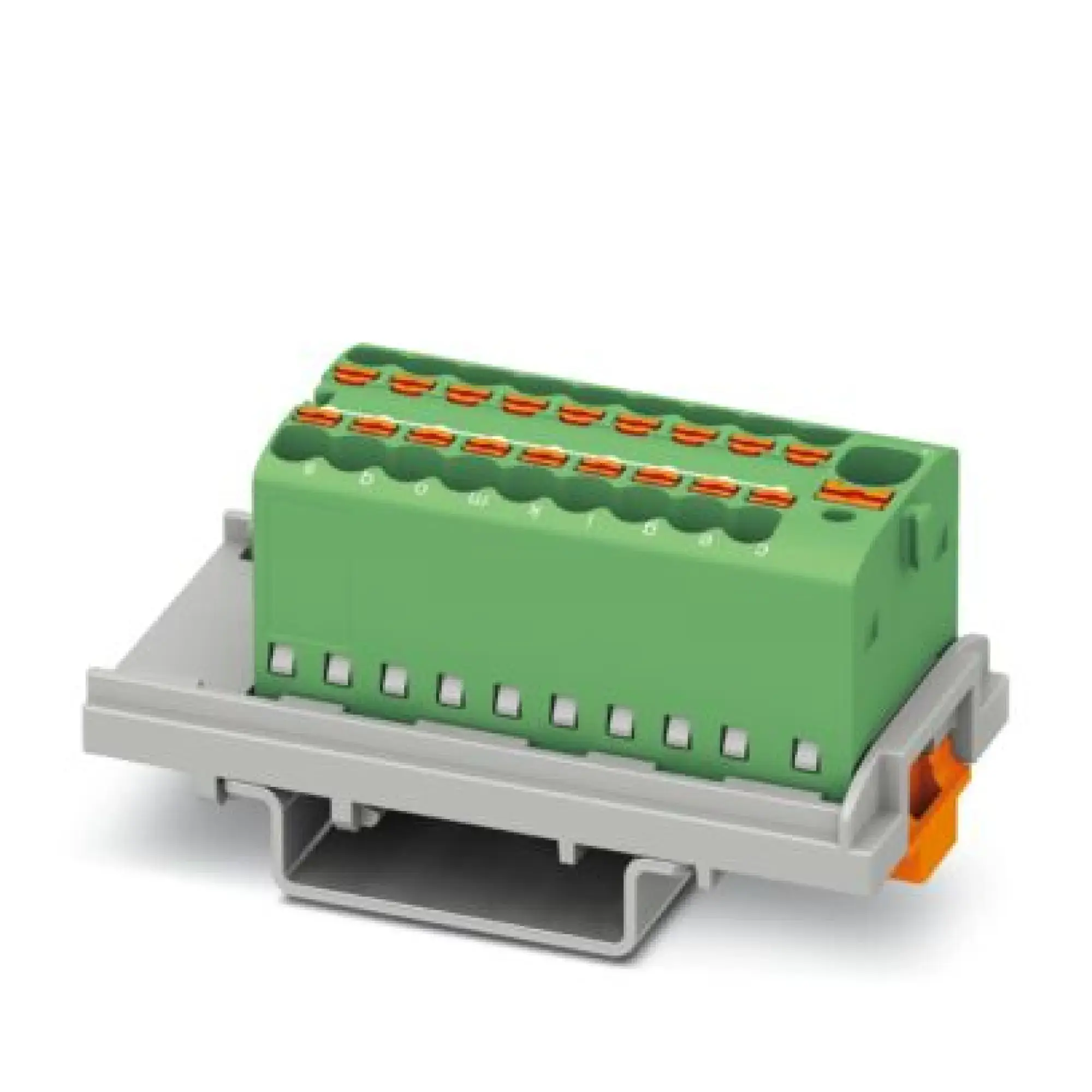 Phoenix Contact 1047458 Distribution block PTFIX 4/18X1,5-NS35 GN (img_001)