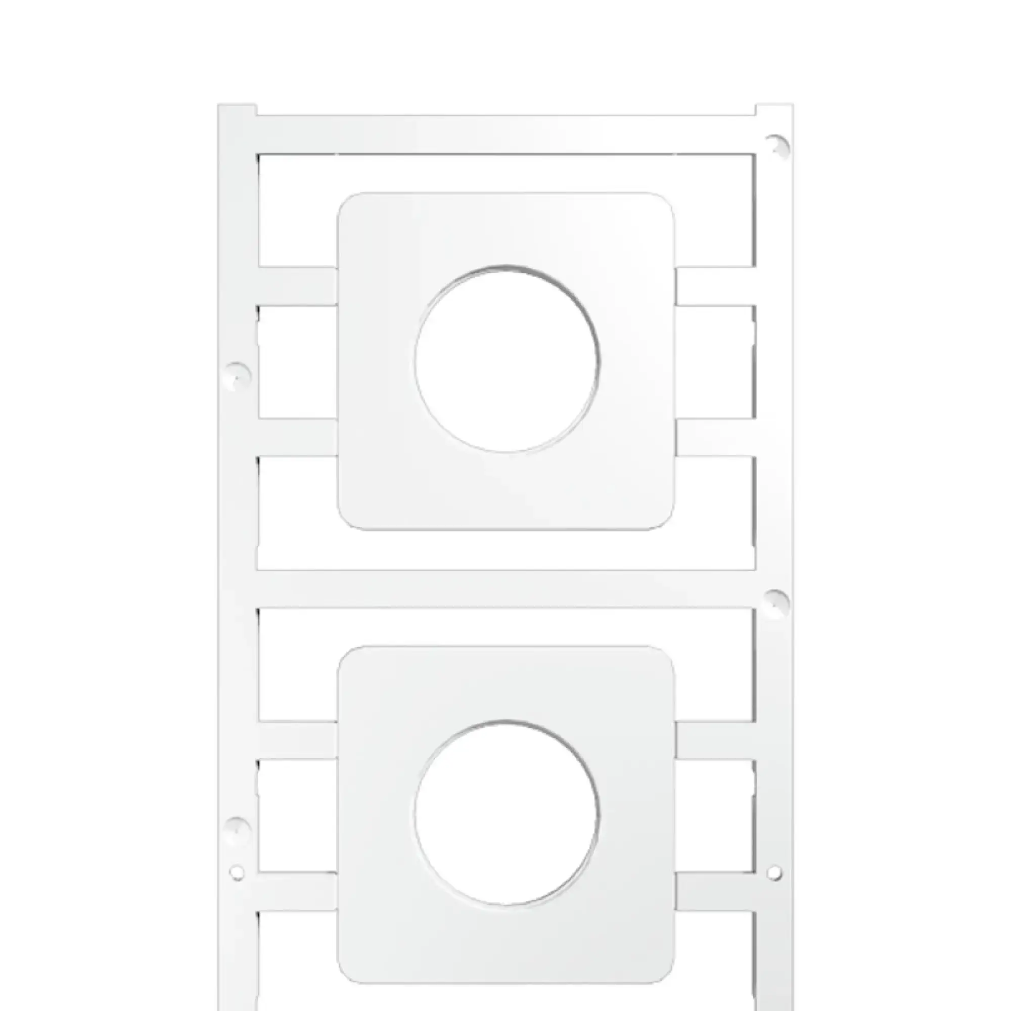Weidmüller 1248570000 Device marking, Width: 42 mm, Printed characters: Based on customer requirements (Please send M-Print PRO file), Polyamide 66, To customer specificati (img_001)