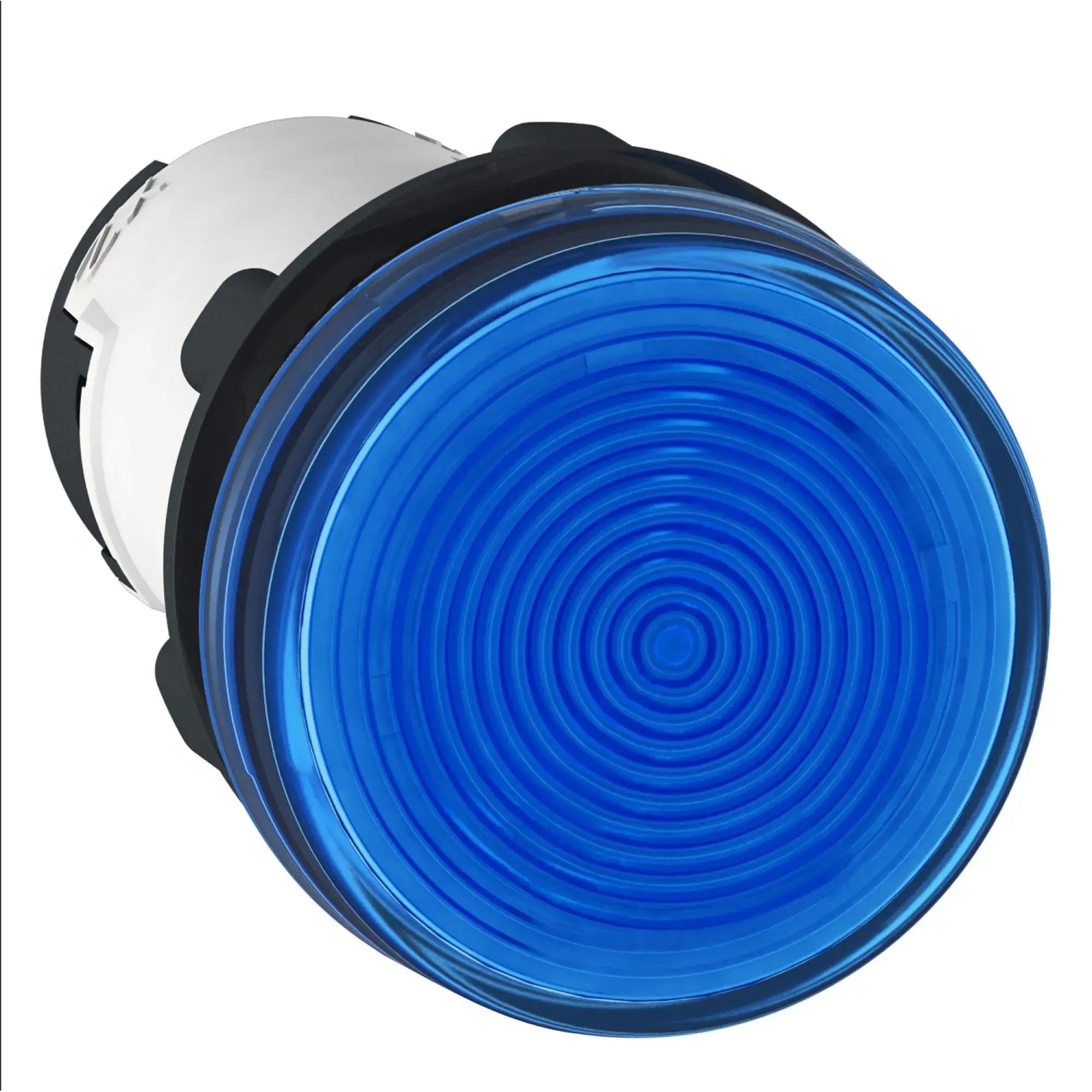 Schneider Electric XB7EV76P Indicator Light, Harmony XB7, Monoblock, Plastic, Ø22mm, Blue, Incandescent Lamp, 230V AC, Screw Terminal (img_002)