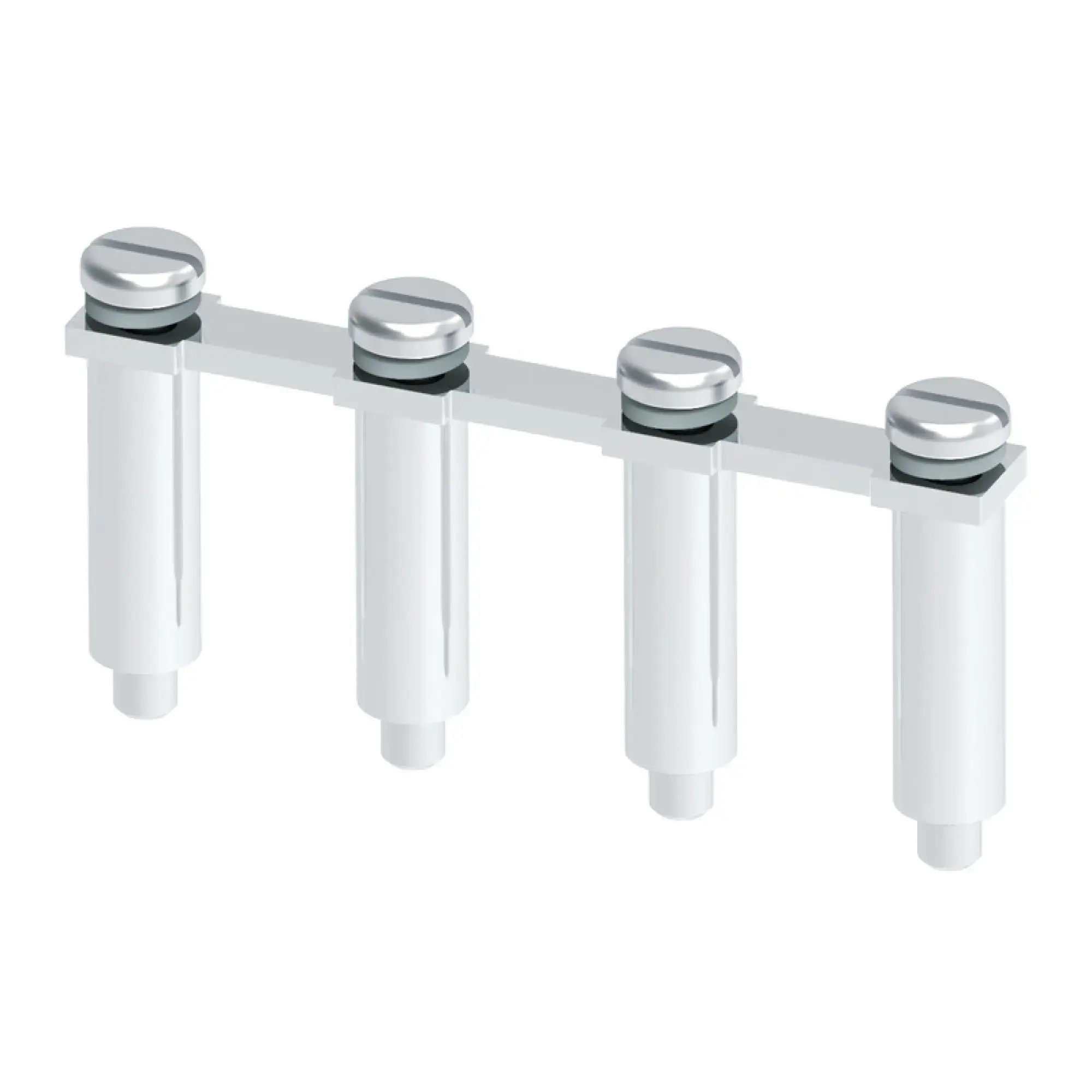 Weidmüller 2615100000 Cross-connector (terminal), when screwed in, black, grey, 125 A, Number of poles: 4, Pitch in mm: 18.00, Insulated: No, Width: 61.1 mm (img_001) Weidmüller 2615100000 Cross-connector (terminal), when screwed in, black, grey, 125 A, Number of poles: 4, Pitch in mm: 18.00, Insulated: No, Width: 61.1 mm (img_001)